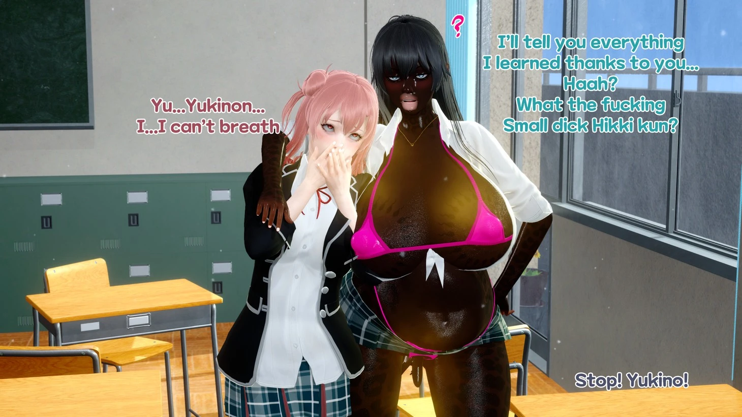 She's dating a scum for a friend porn comic picture 77