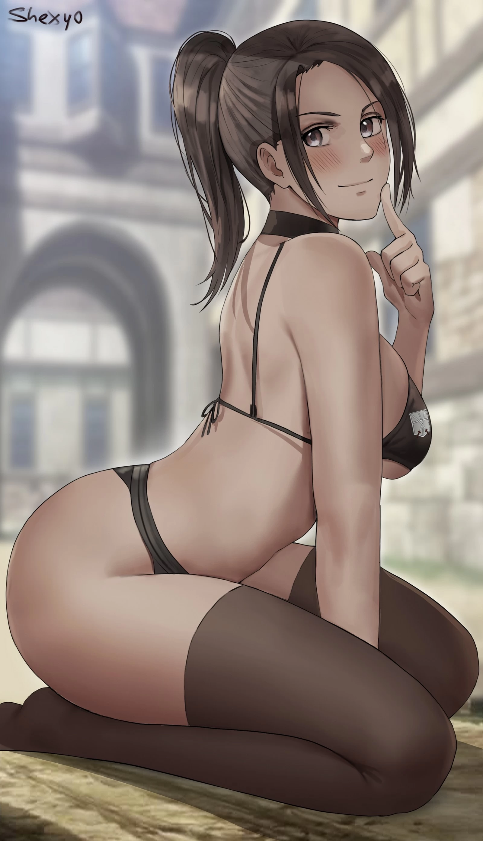 Shexyo - Attack on titan collection porn comic picture 159