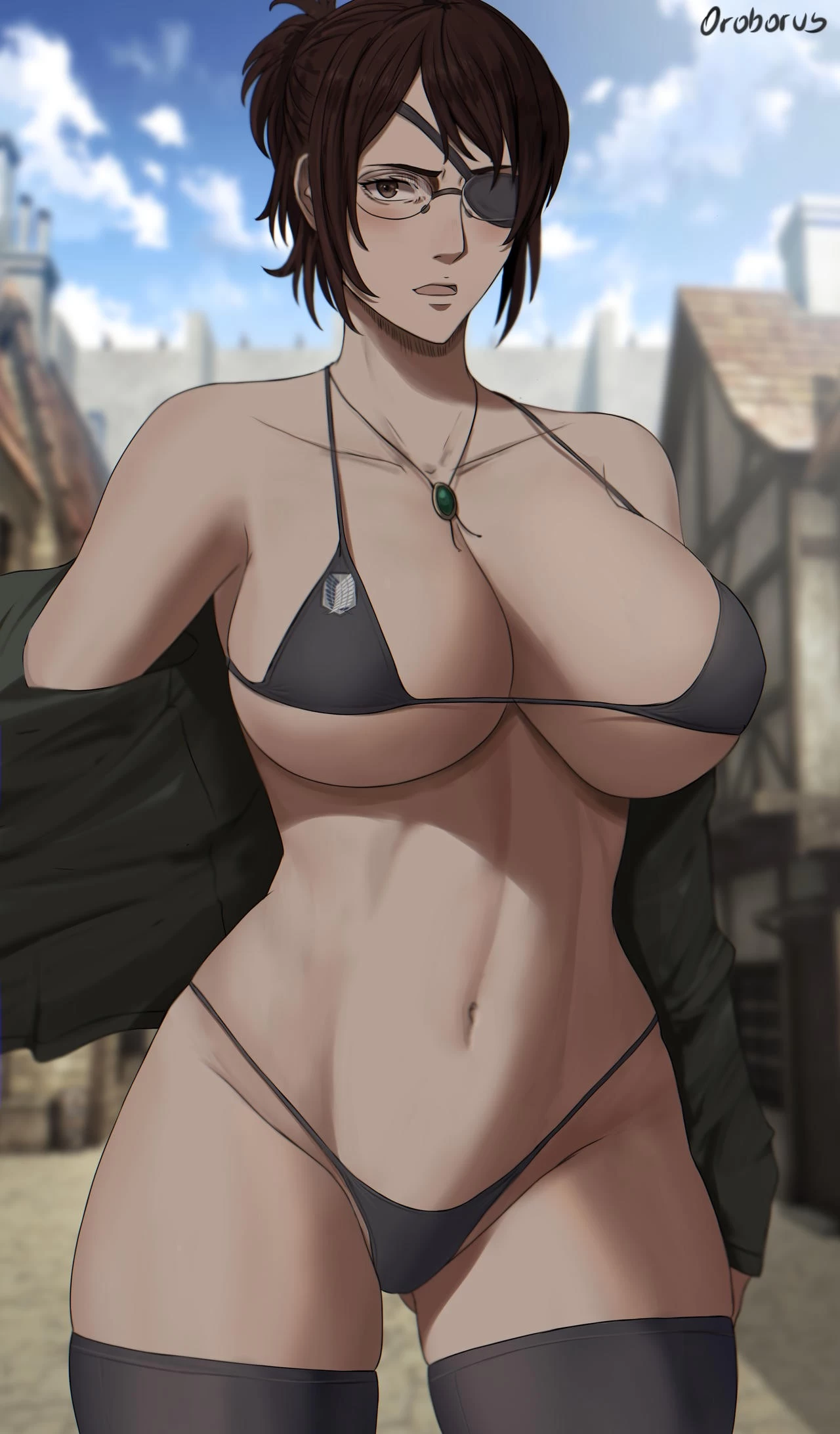 Shexyo - Attack on titan collection porn comic picture 49