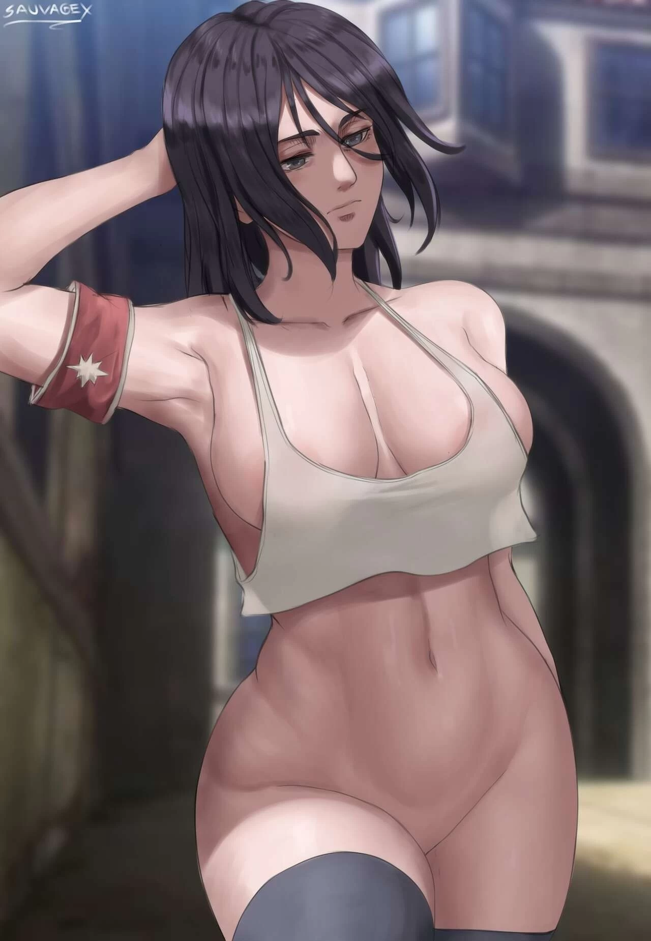 Shexyo - Attack on titan collection porn comic picture 76