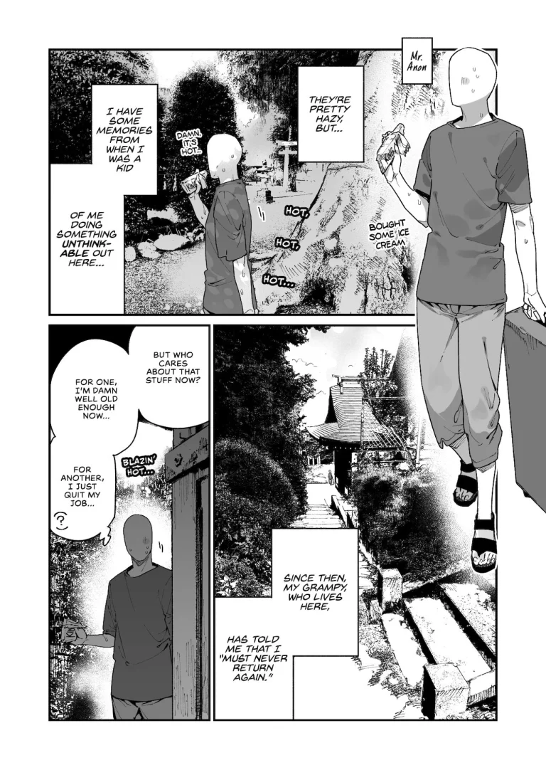 Shigoto o Yameta node Nido to Kicha Dame to Iwareta Inaka ni Kaette kitara Dekkai Onnanoko no Kai ni Mechamecha ni sareru Hanashi Zenpen porn comic picture 4