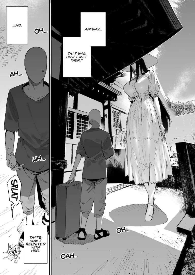 Shigoto o Yameta node Nido to Kicha Dame to Iwareta Inaka ni Kaette kitara Dekkai Onnanoko no Kai ni Mechamecha ni sareru Hanashi Zenpen porn comic picture 5