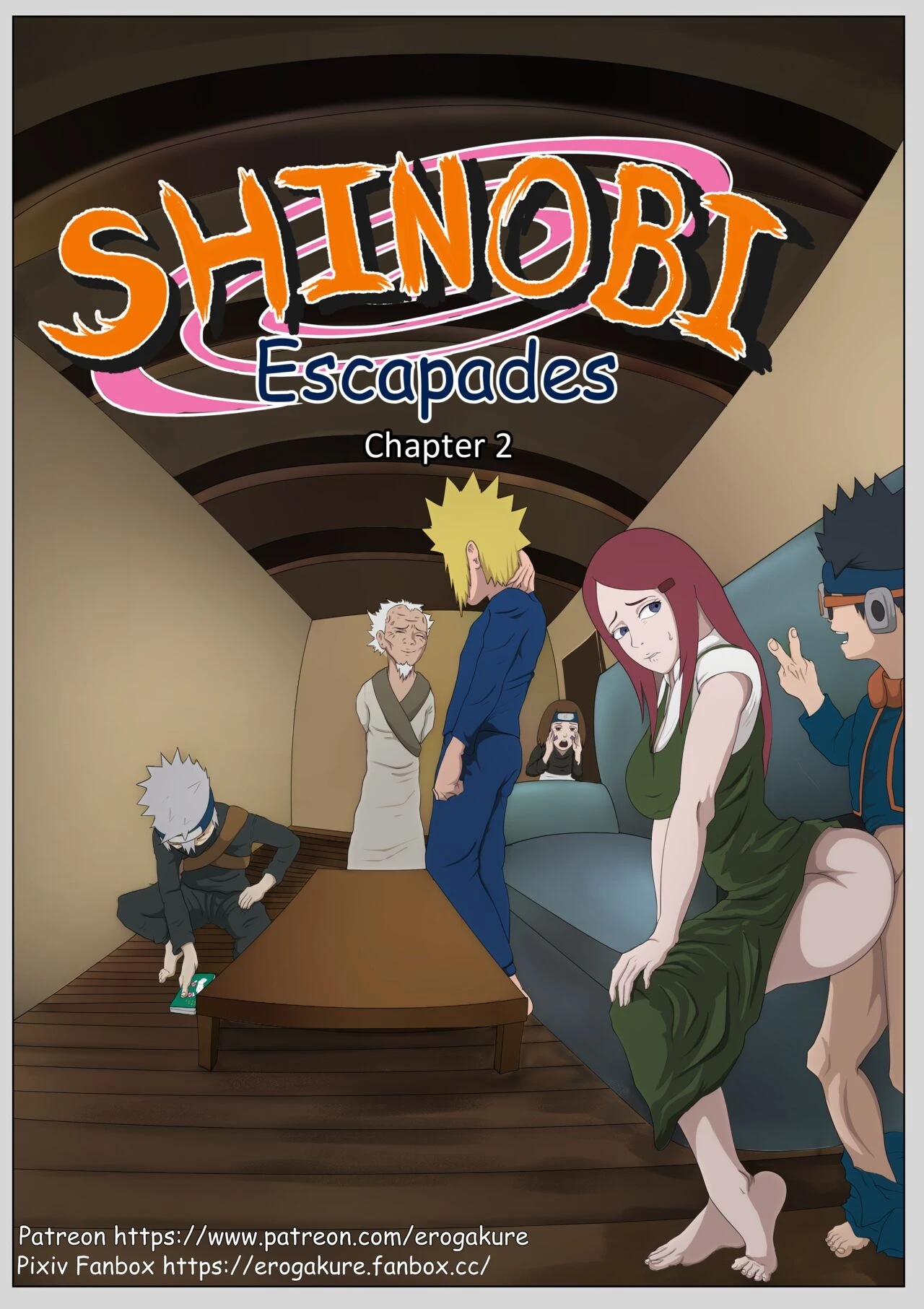 Shinobi Escapades 2 porn comic picture 1