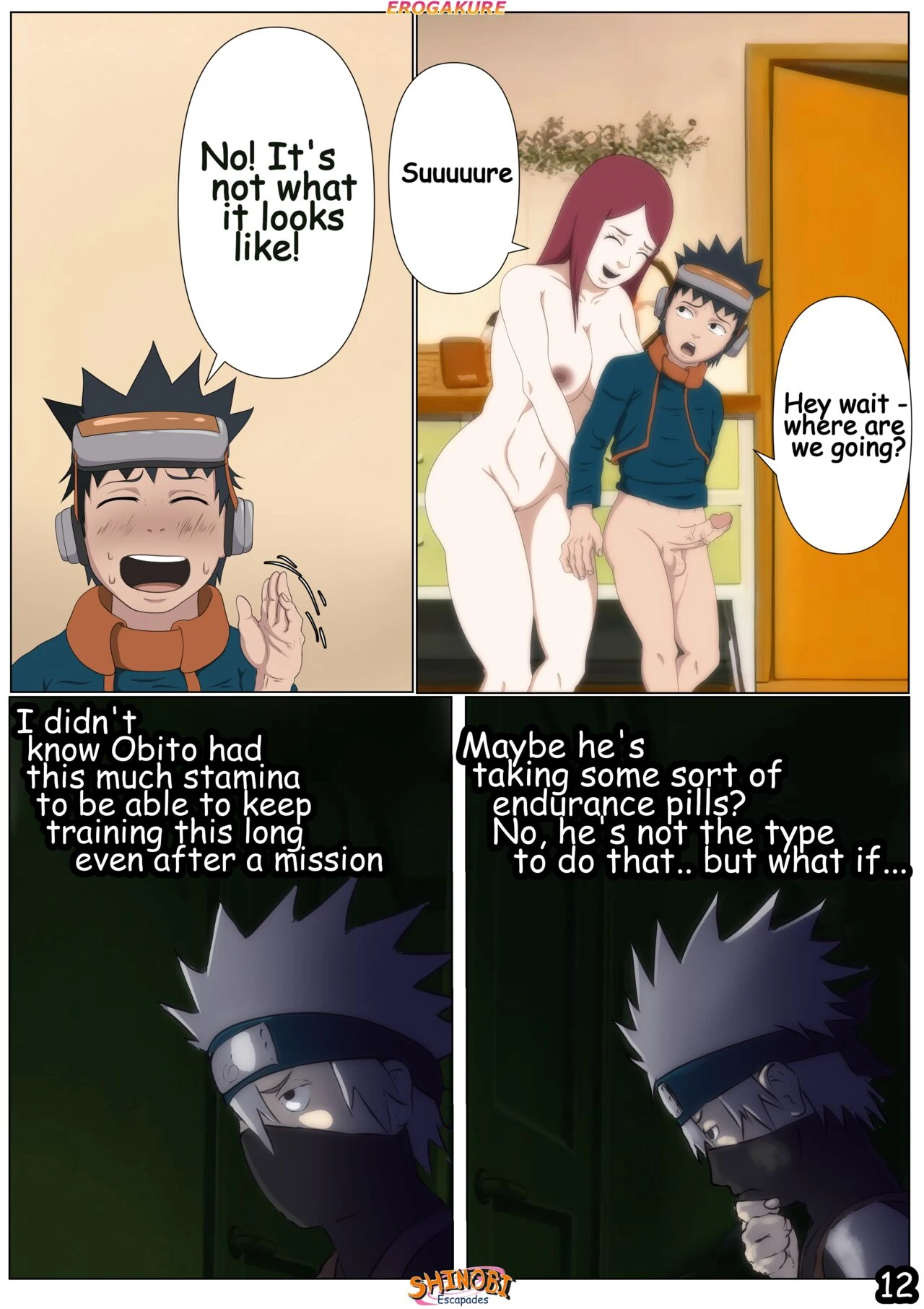Shinobi Escapades 2 porn comic picture 13