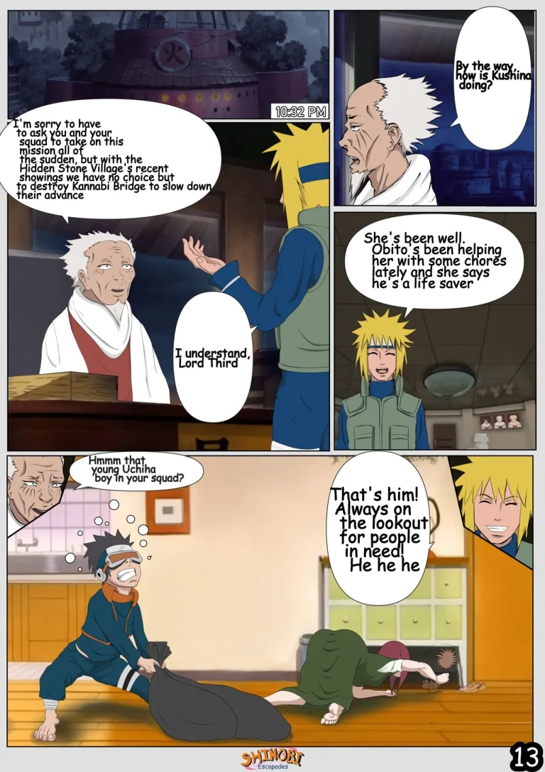 Shinobi Escapades 2 porn comic picture 14