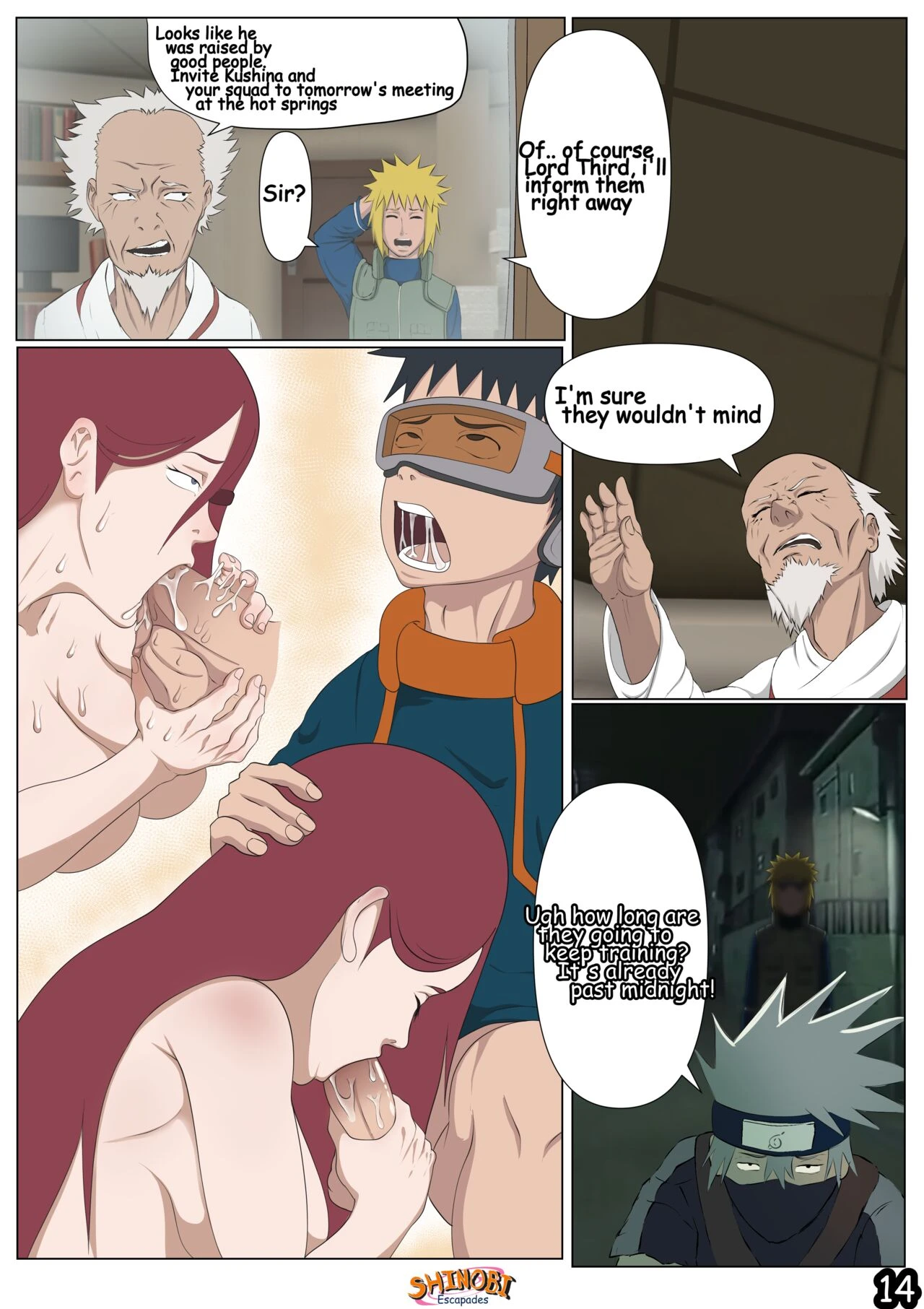 Shinobi Escapades 2 porn comic picture 15