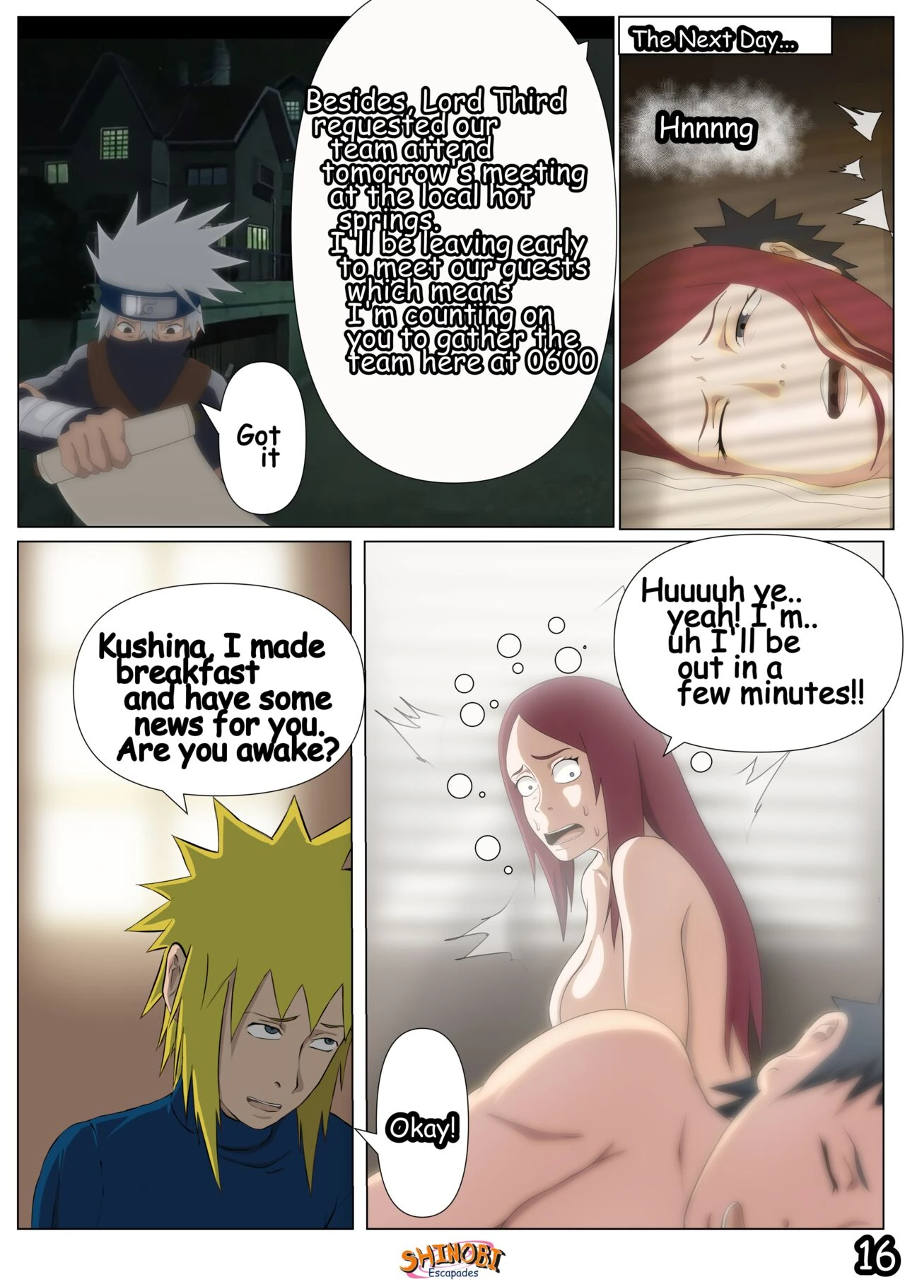 Shinobi Escapades 2 porn comic picture 17