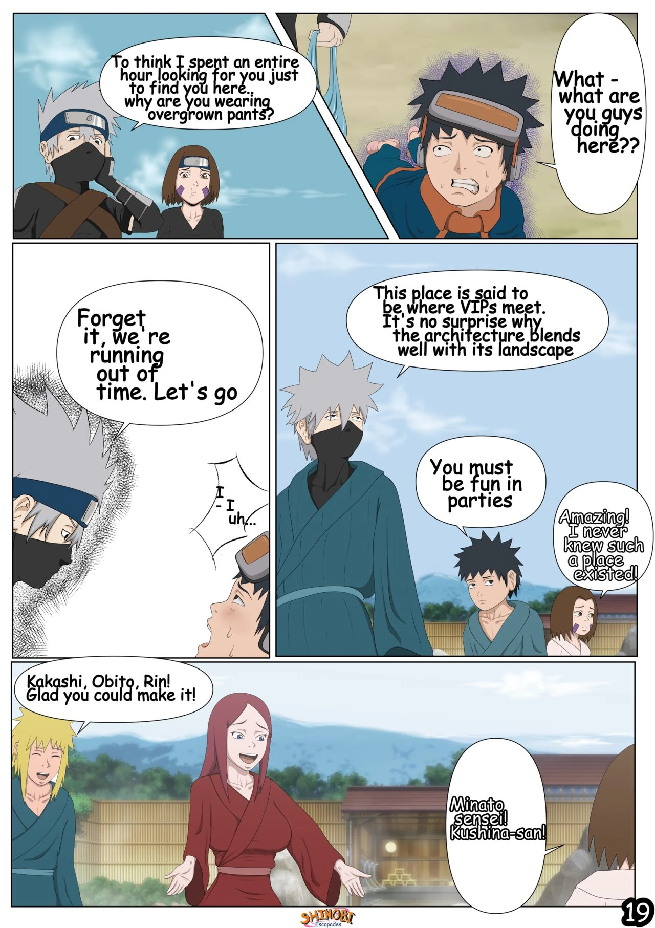 Shinobi Escapades 2 porn comic picture 20