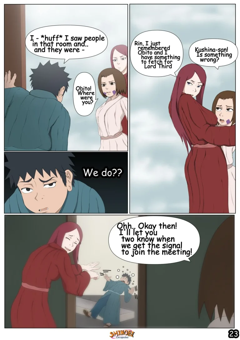 Shinobi Escapades 2 porn comic picture 24
