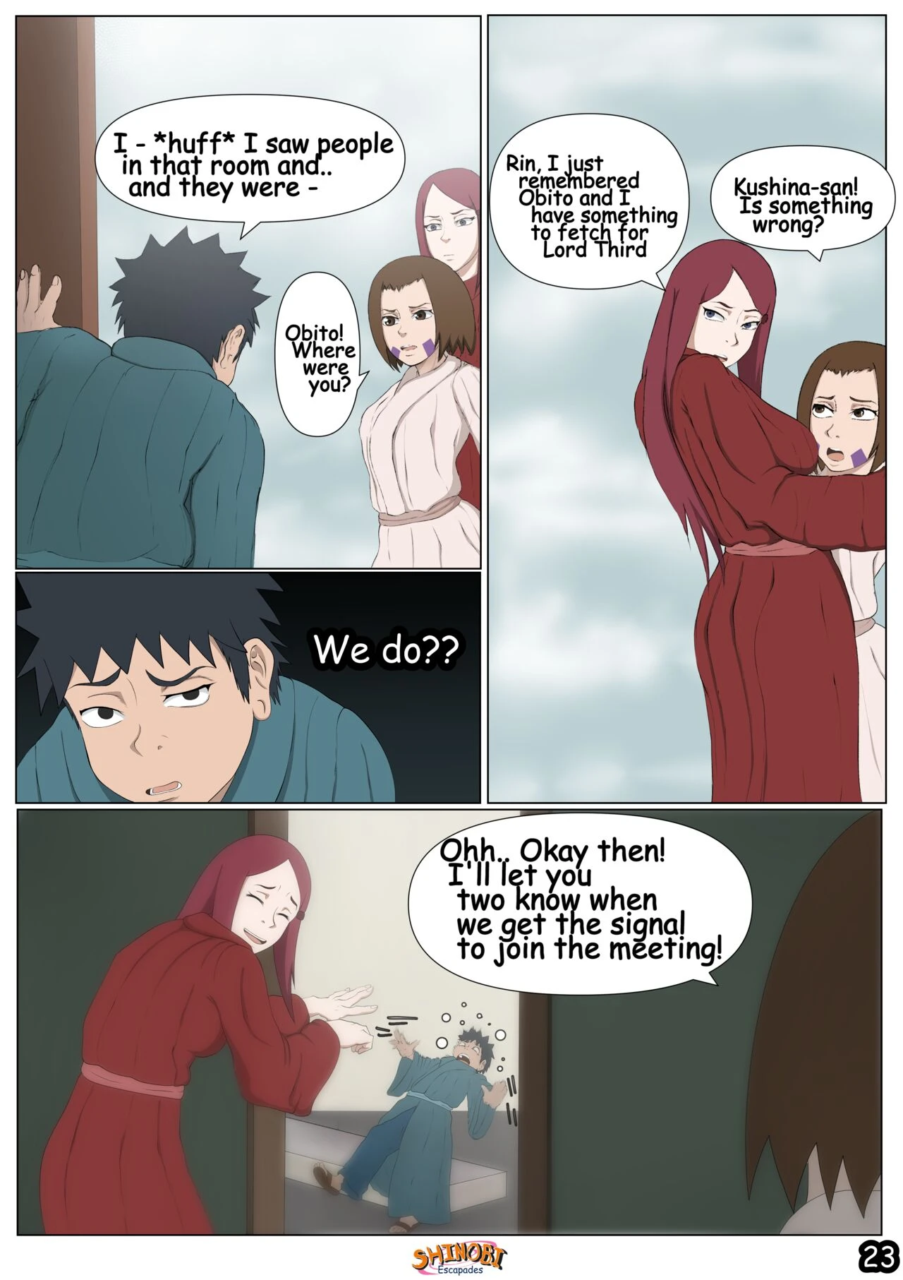 Shinobi Escapades 2 porn comic picture 24