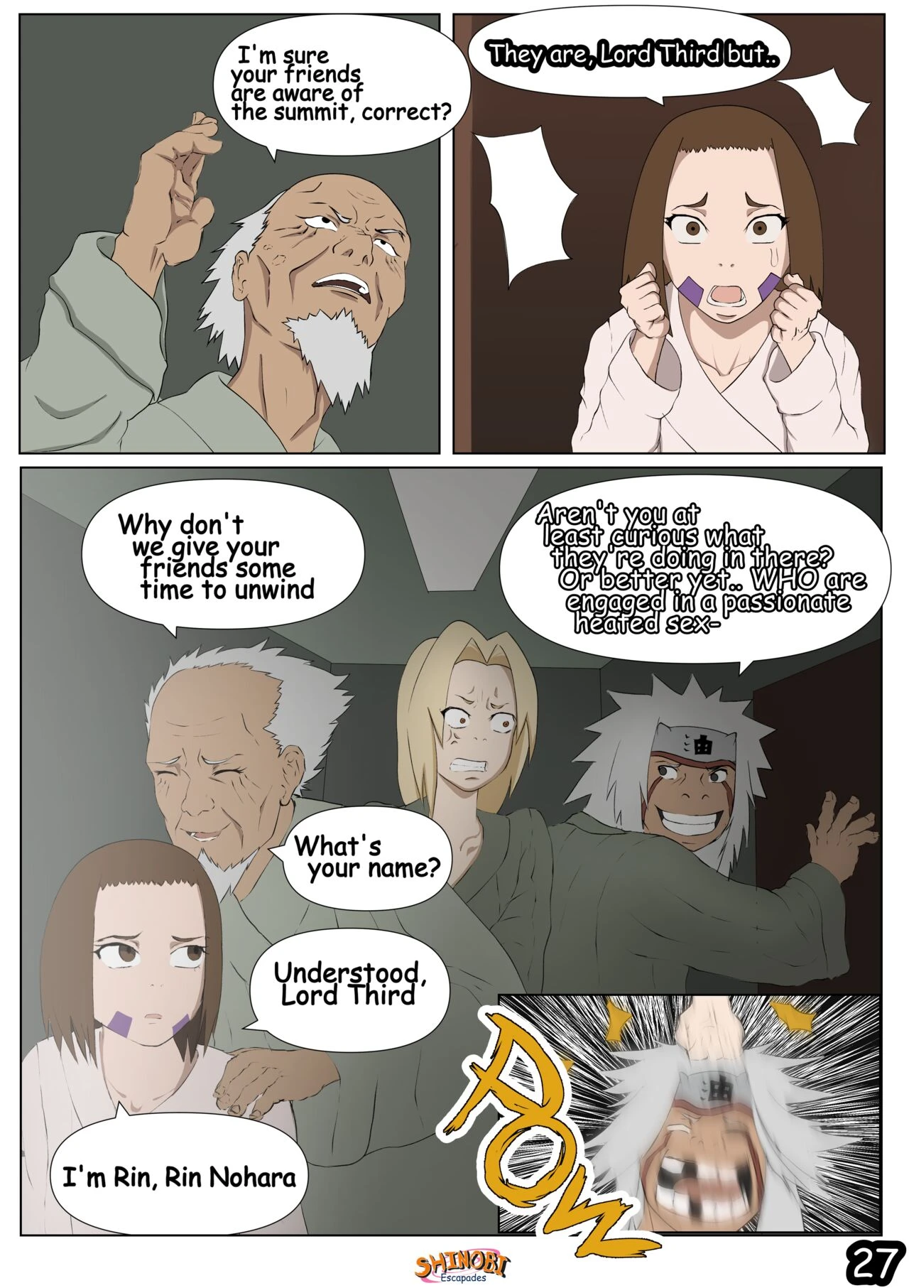 Shinobi Escapades 2 porn comic picture 28