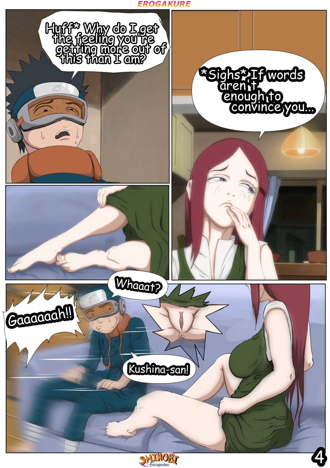 Shinobi Escapades 2 porn comic picture 5