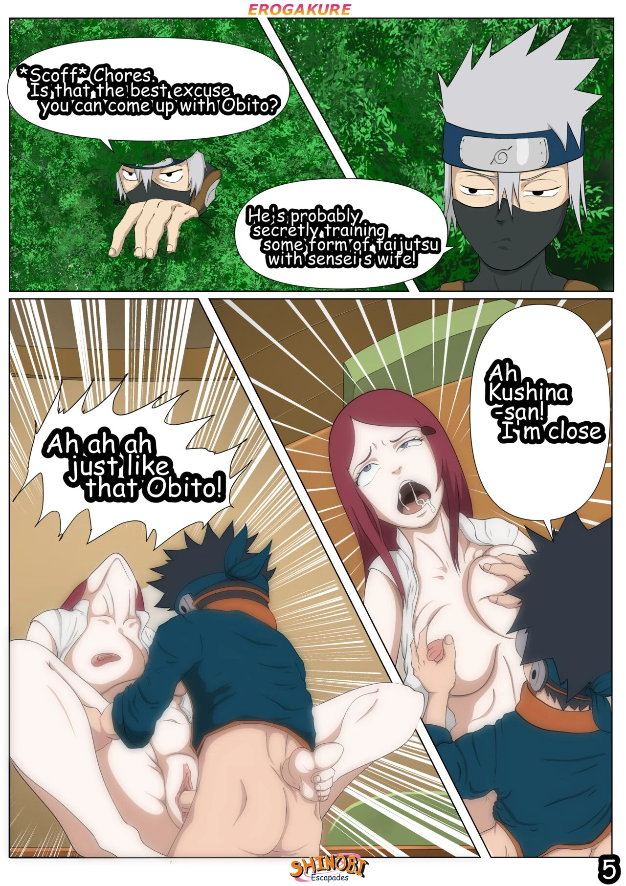 Shinobi Escapades 2 porn comic picture 6