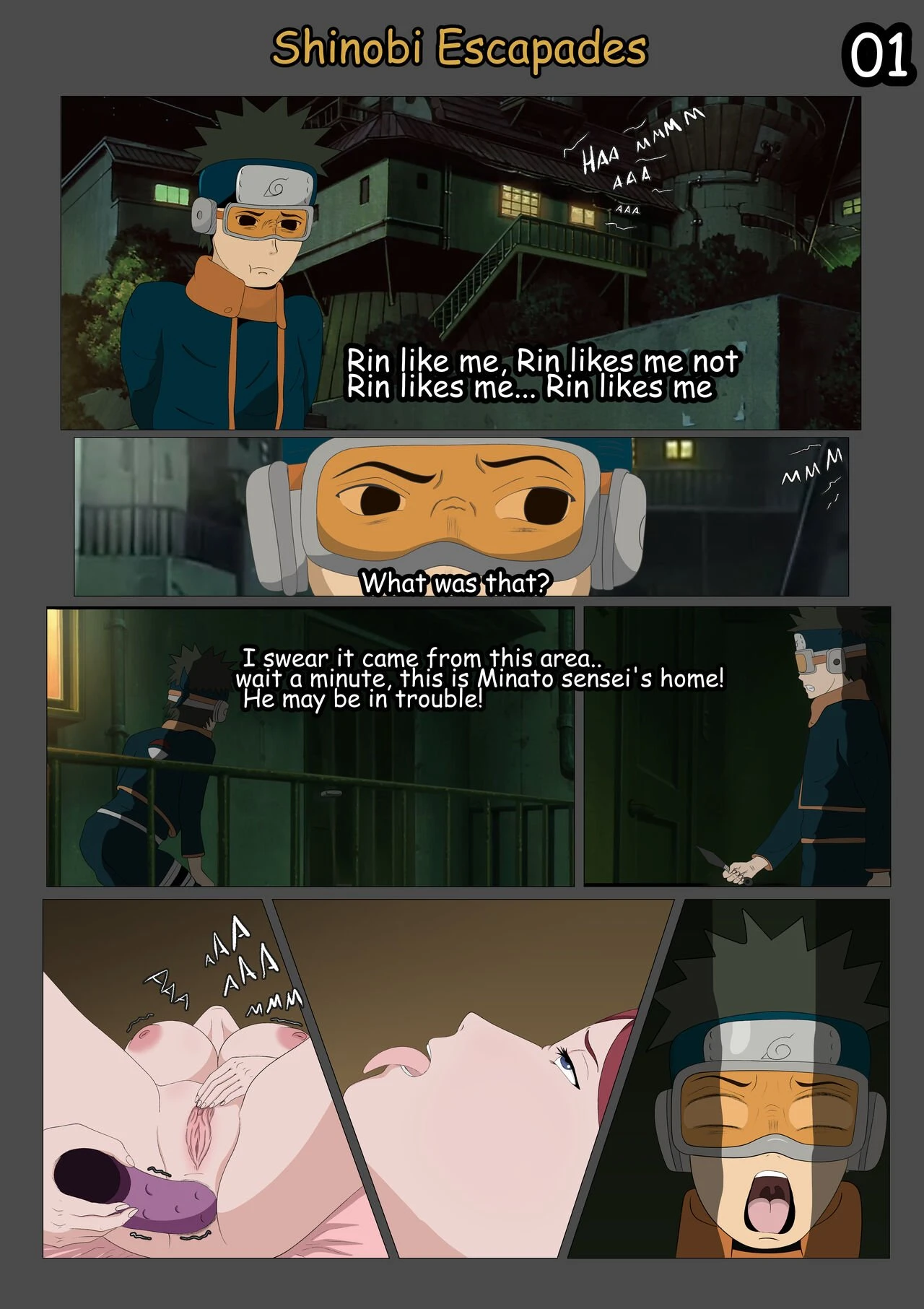 Shinobi Escapades porn comic picture 2