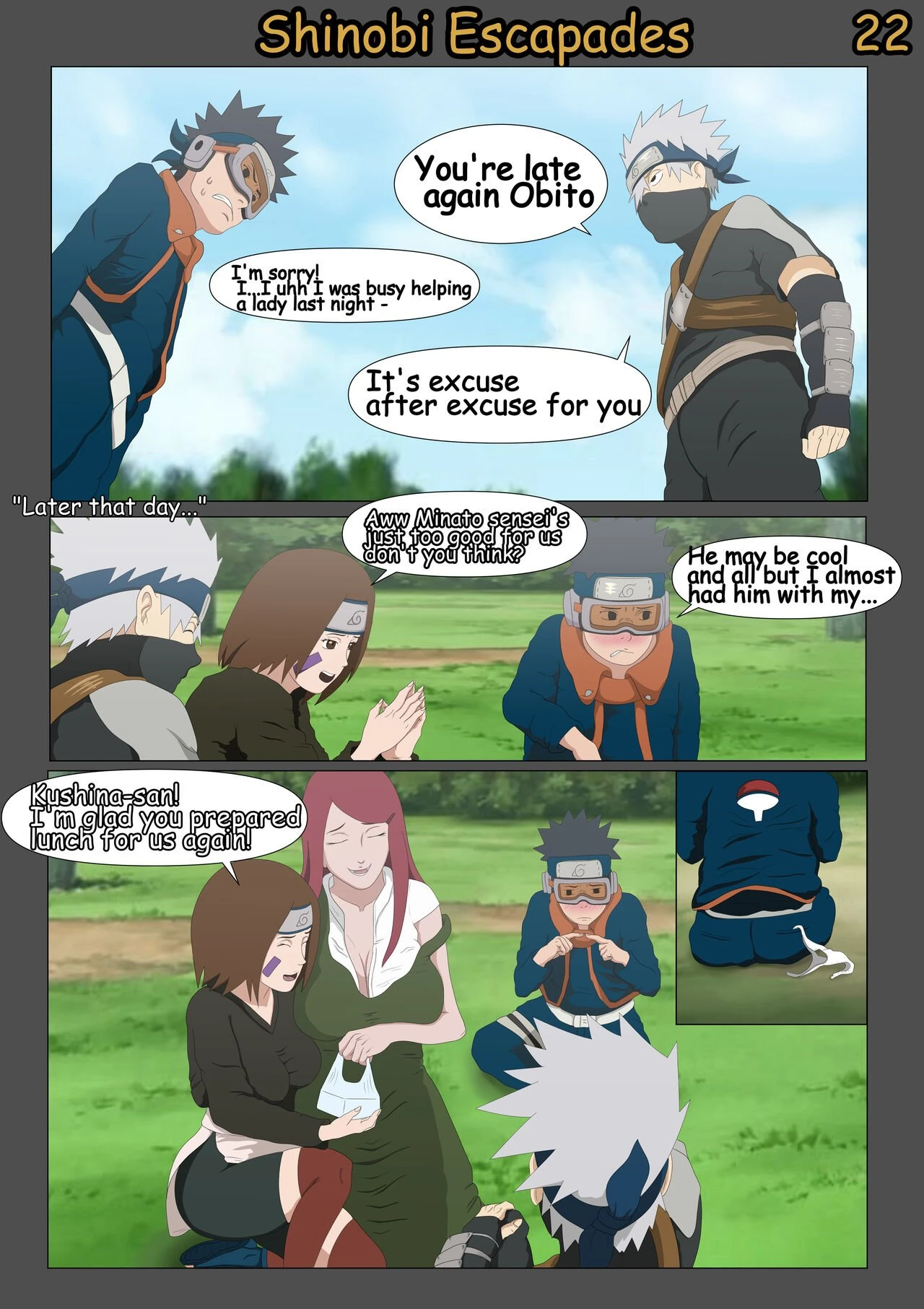 Shinobi Escapades porn comic picture 23