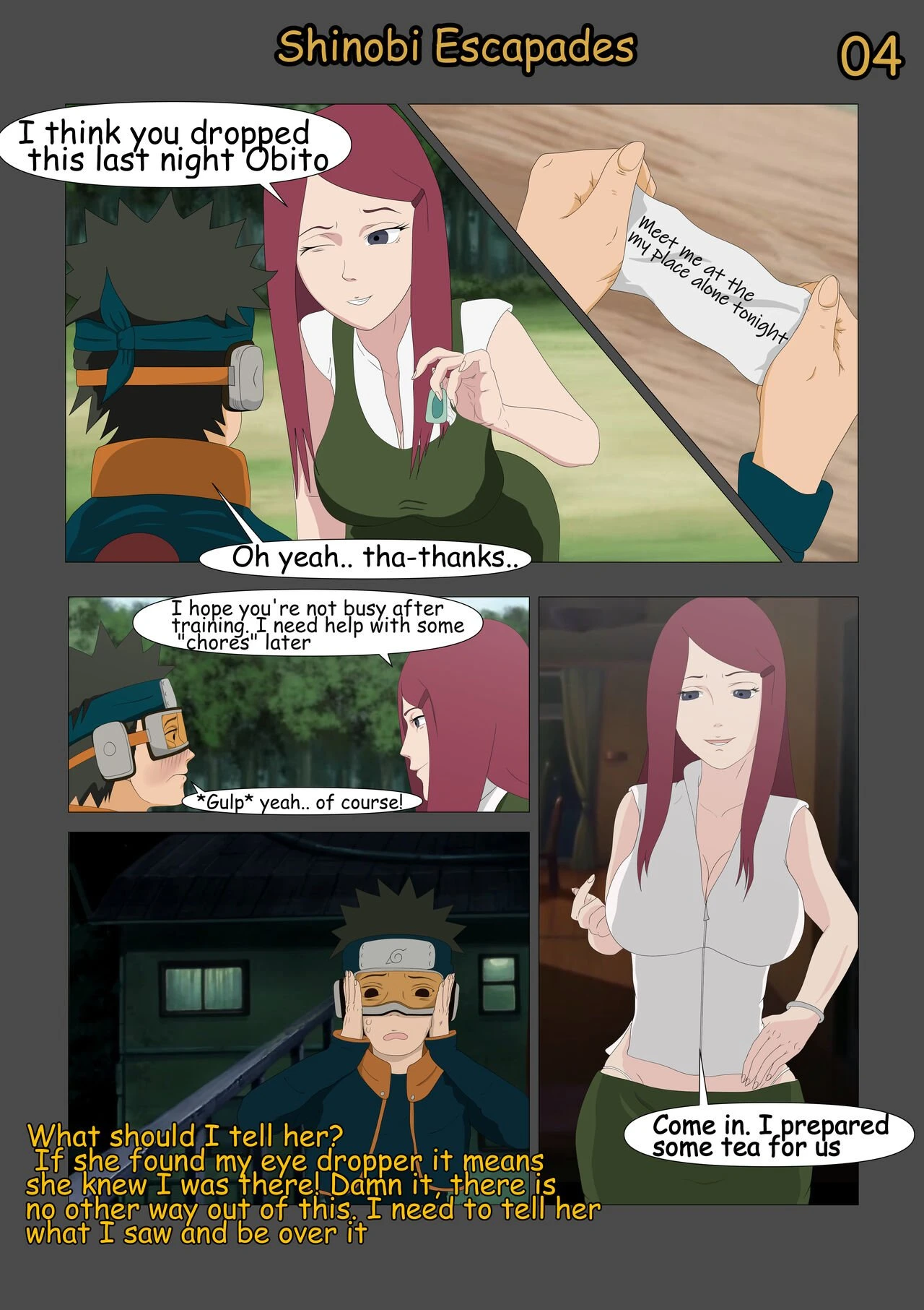 Shinobi Escapades porn comic picture 5