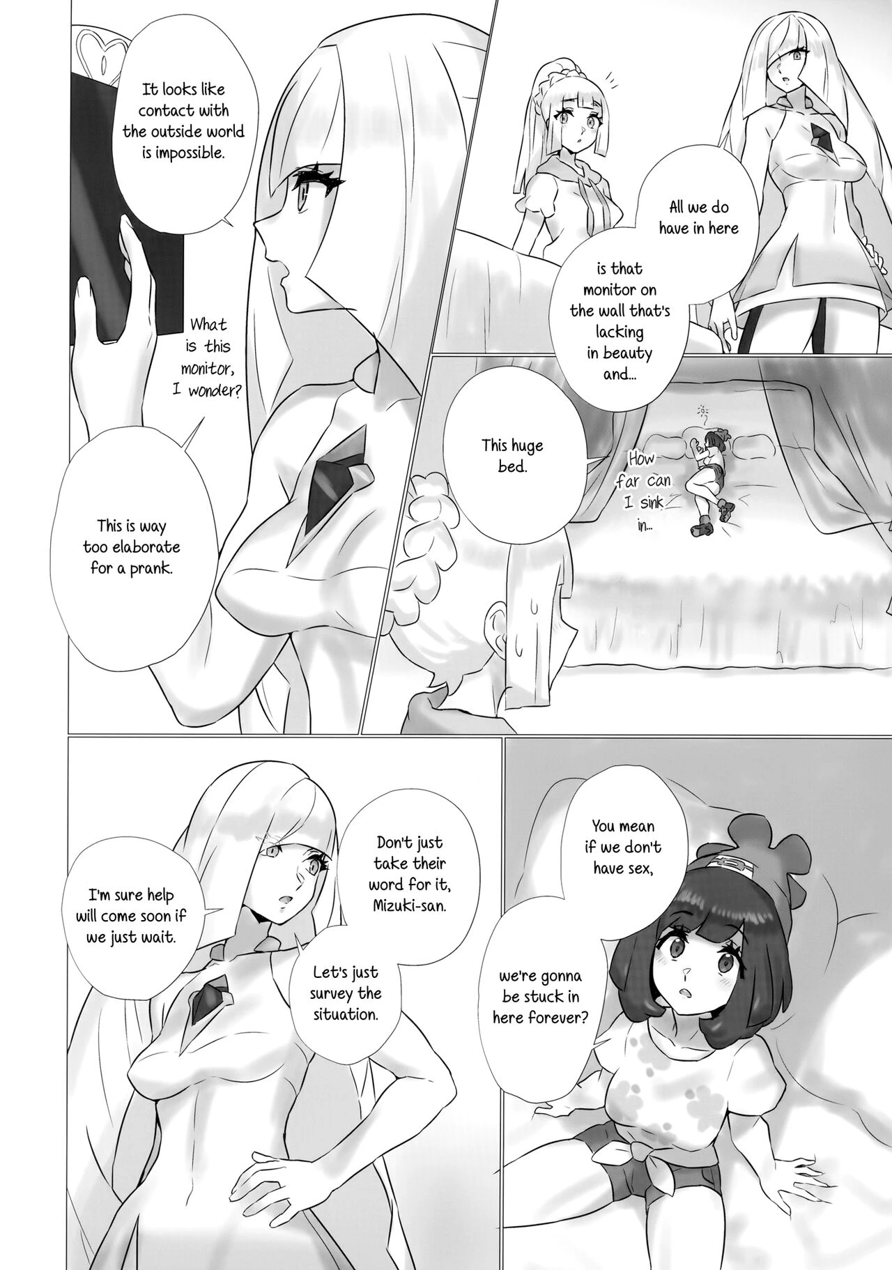 ShinyMoon x WhiteLily porn comic picture 3