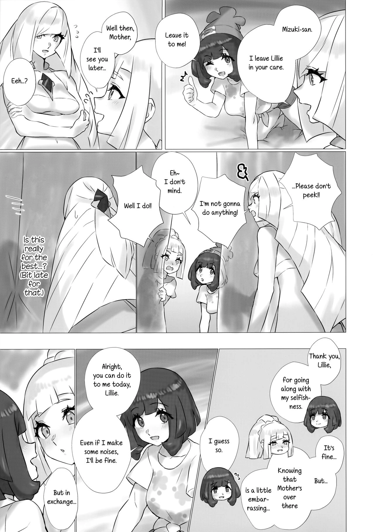ShinyMoon x WhiteLily porn comic picture 6
