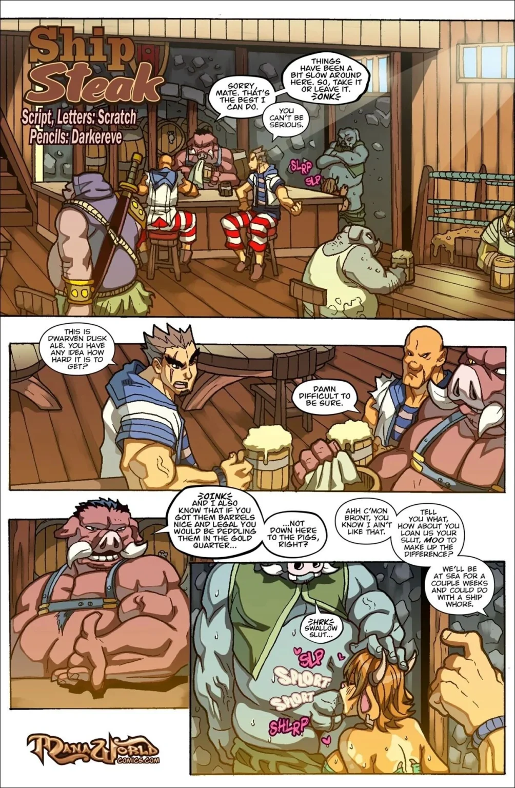 Ship Steak porn comic picture 1
