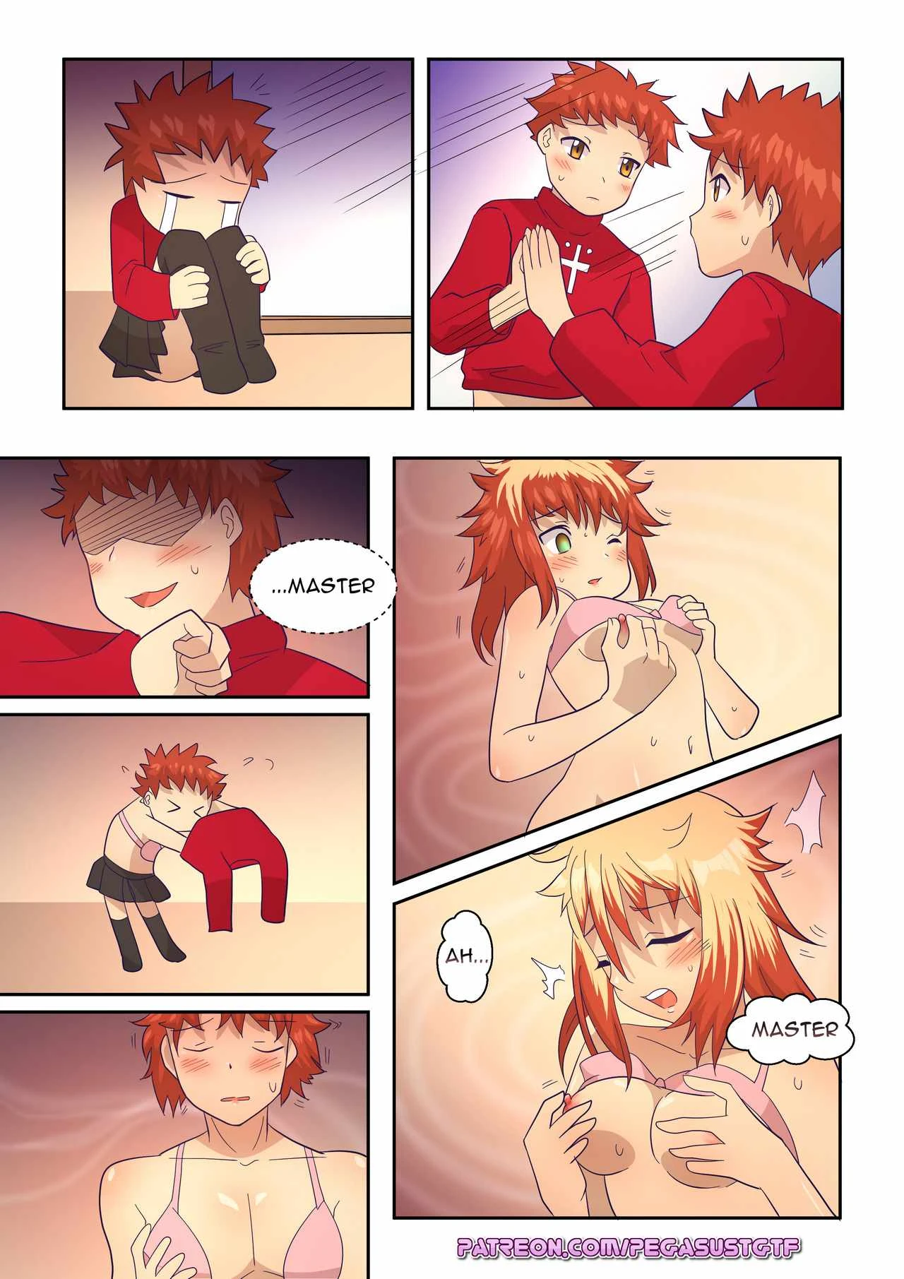 Shirou into Rin porn comic picture 10