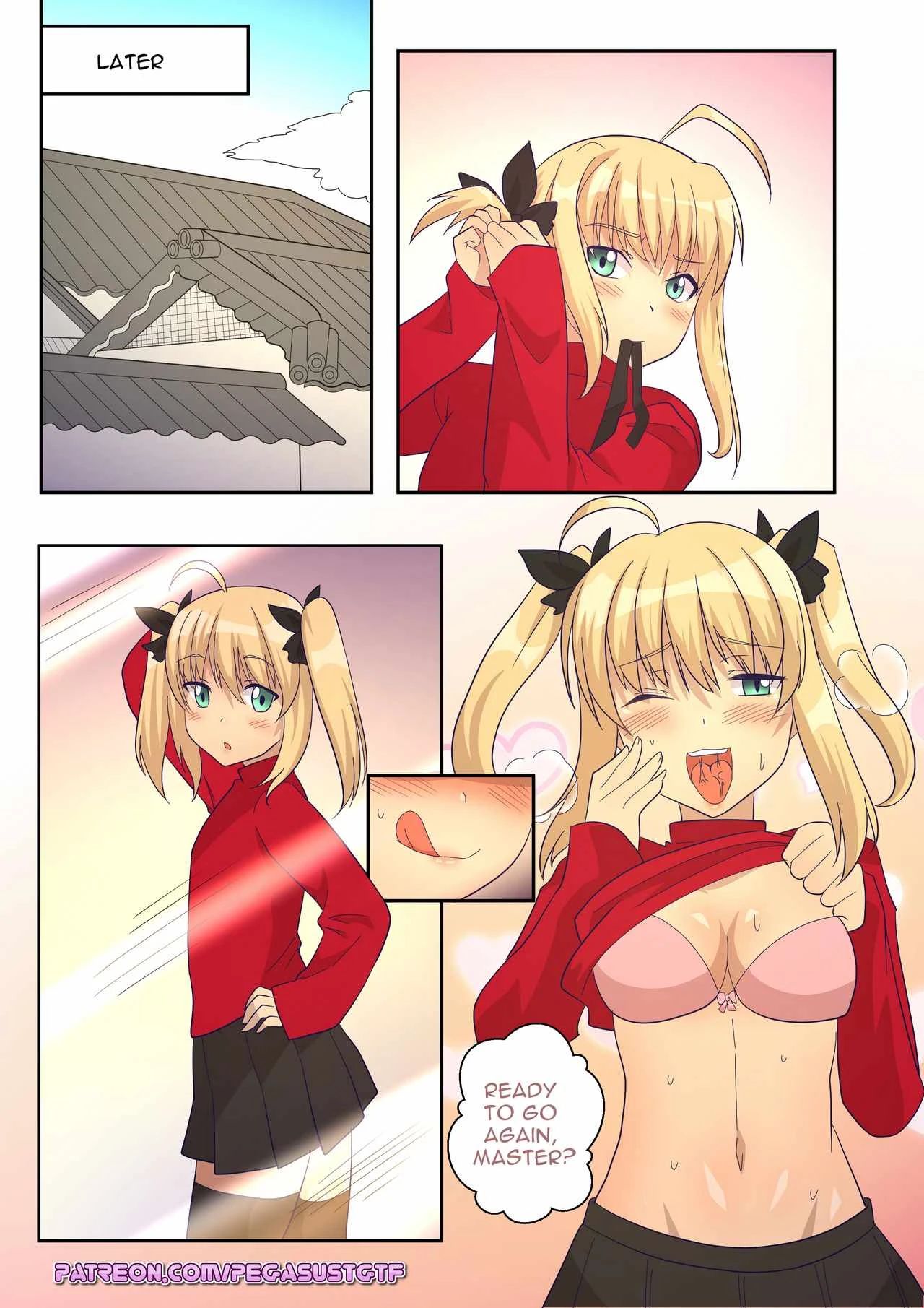 Shirou into Rin porn comic picture 12