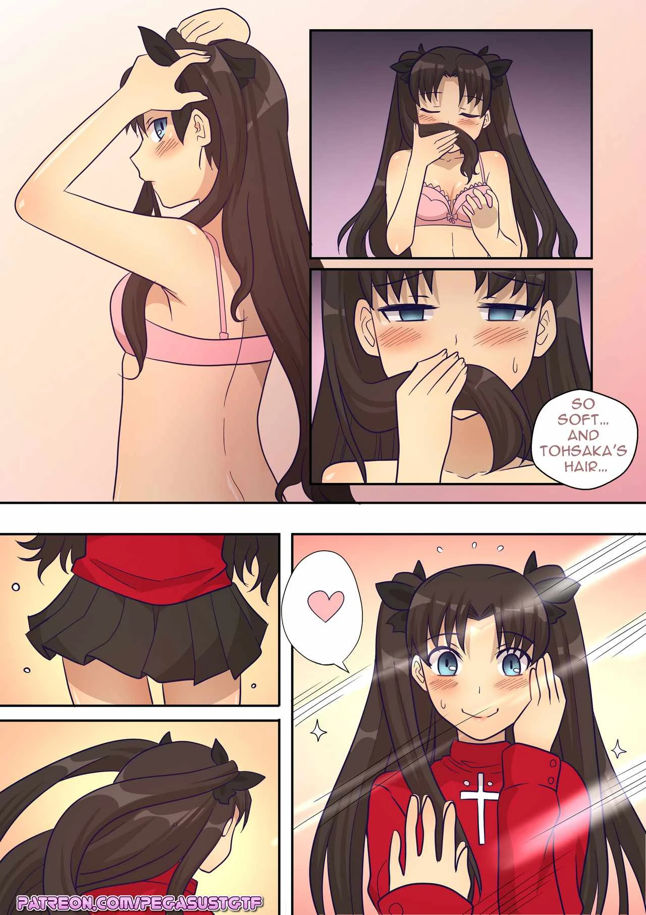 Shirou into Rin porn comic picture 5