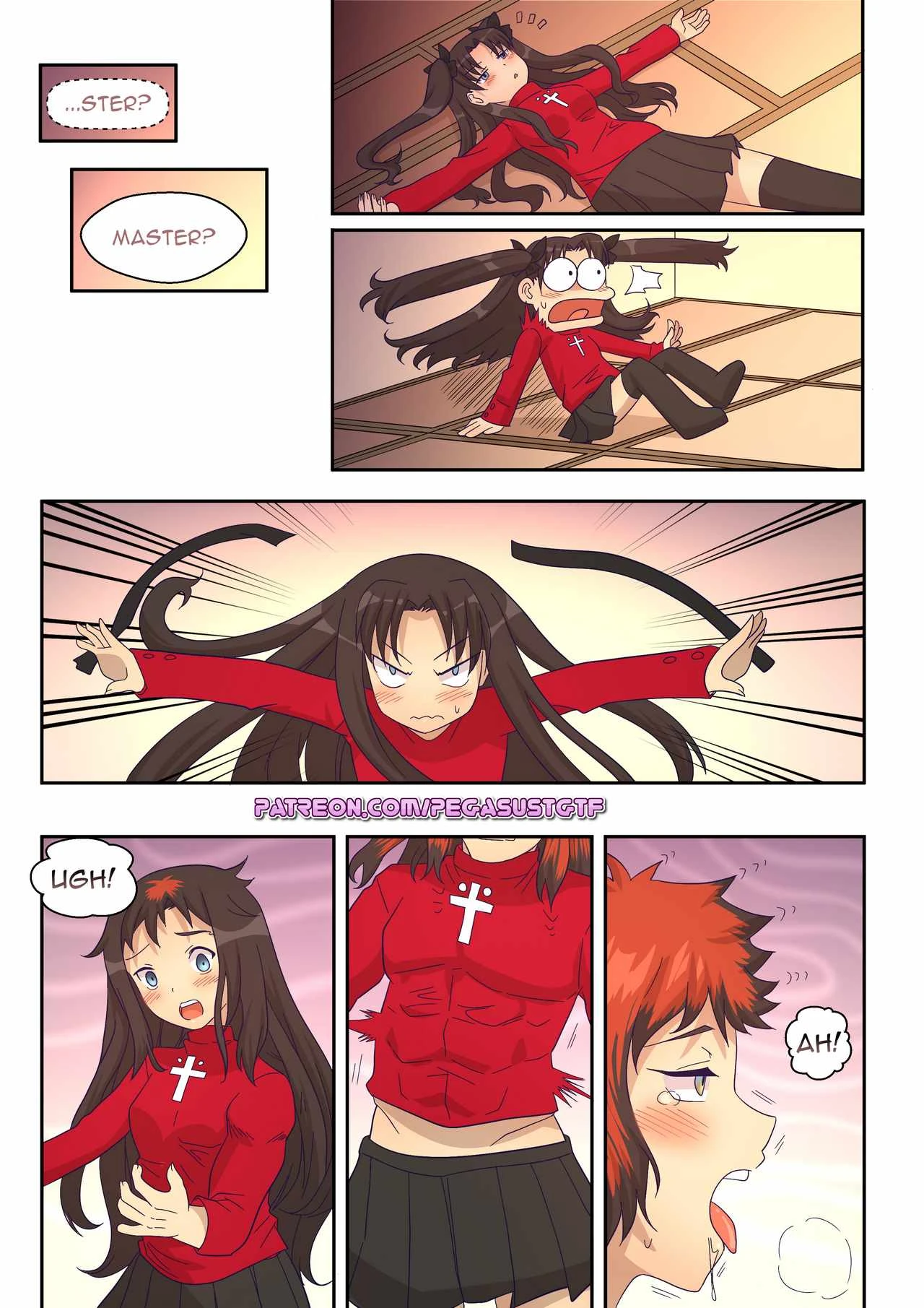 Shirou into Rin porn comic picture 8