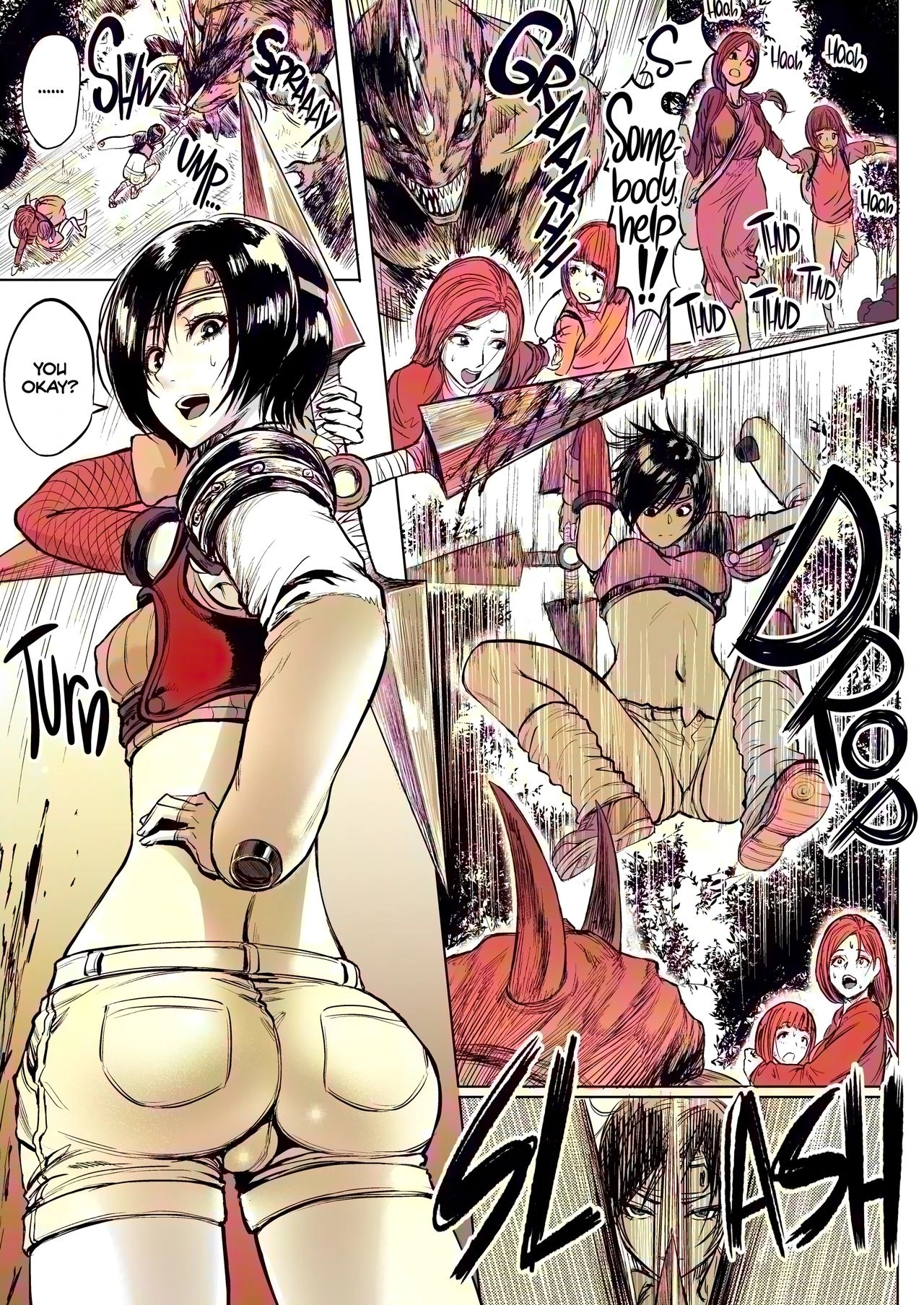 Shlick-Crazy Ninja 2 (Colored) porn comic picture 2