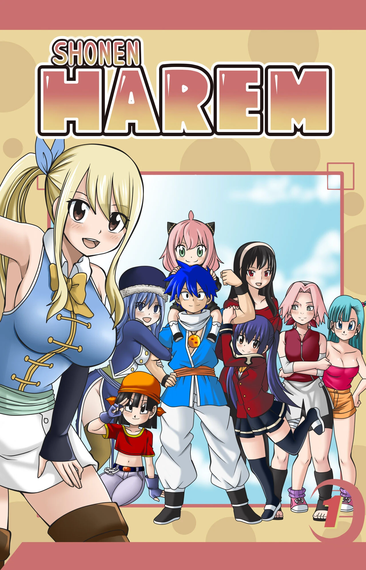 Shonen Harem porn comic picture 1