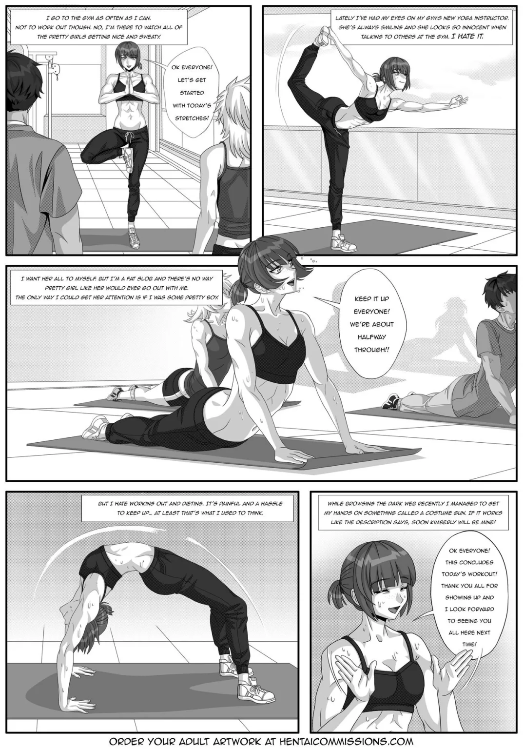 Shortcut To Fitness porn comic picture 1