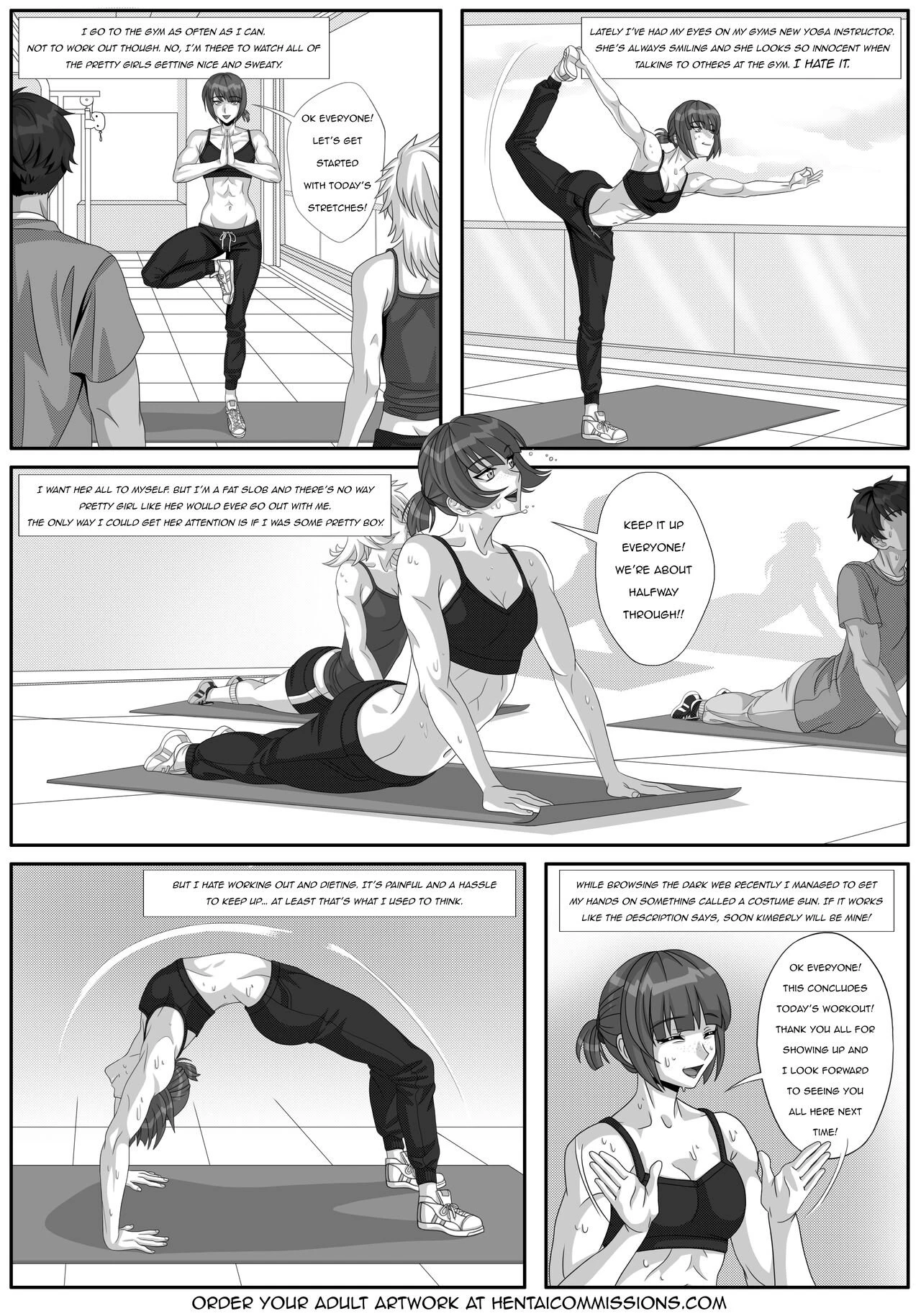 Shortcut To Fitness porn comic picture 1