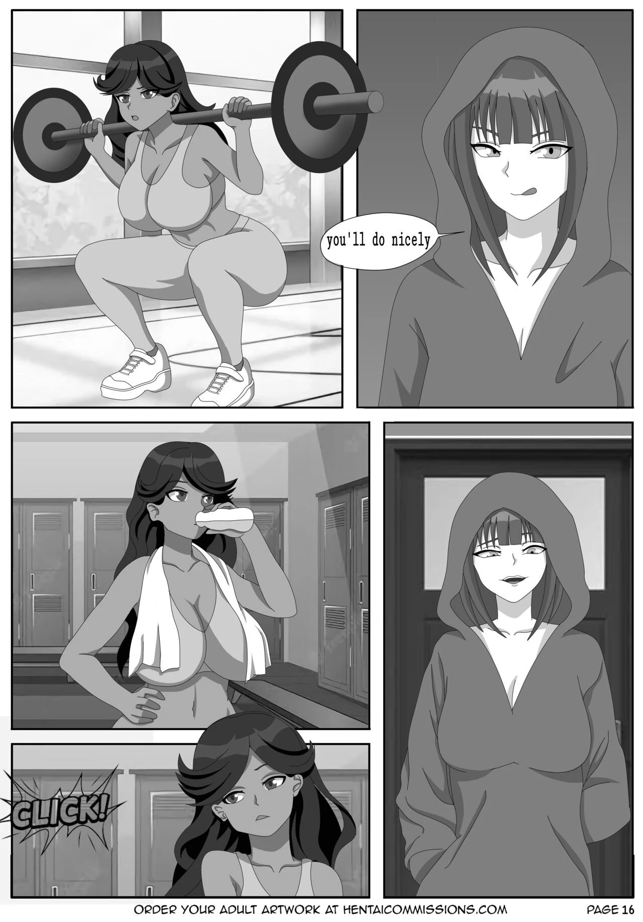 Shortcut To Fitness porn comic picture 16