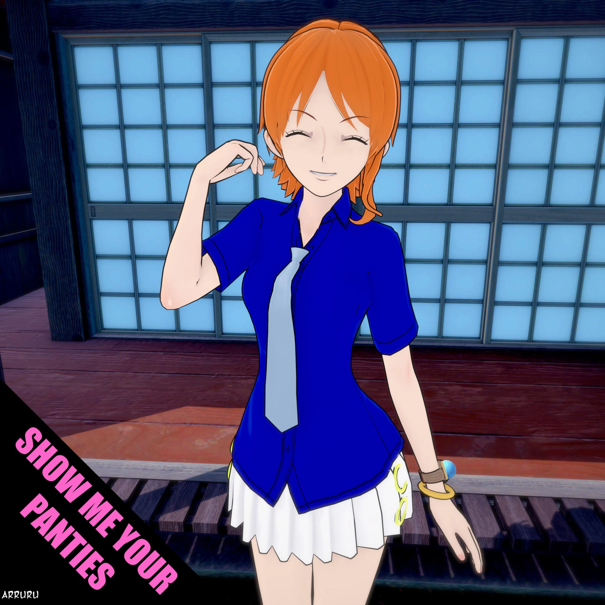 Show Me Your Panties 1 - Nami porn comic picture 1