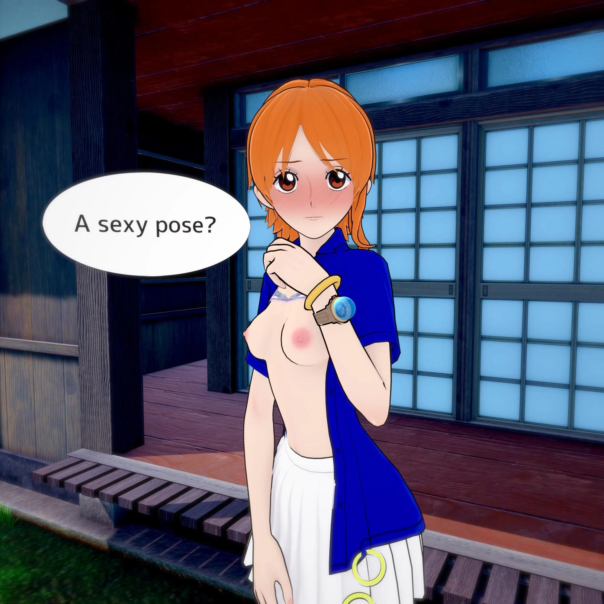 Show Me Your Panties 1 - Nami porn comic picture 20