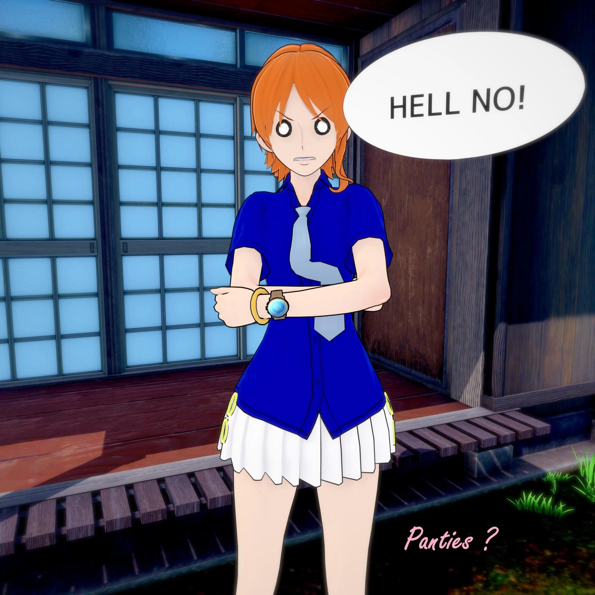 Show Me Your Panties 1 - Nami porn comic picture 7