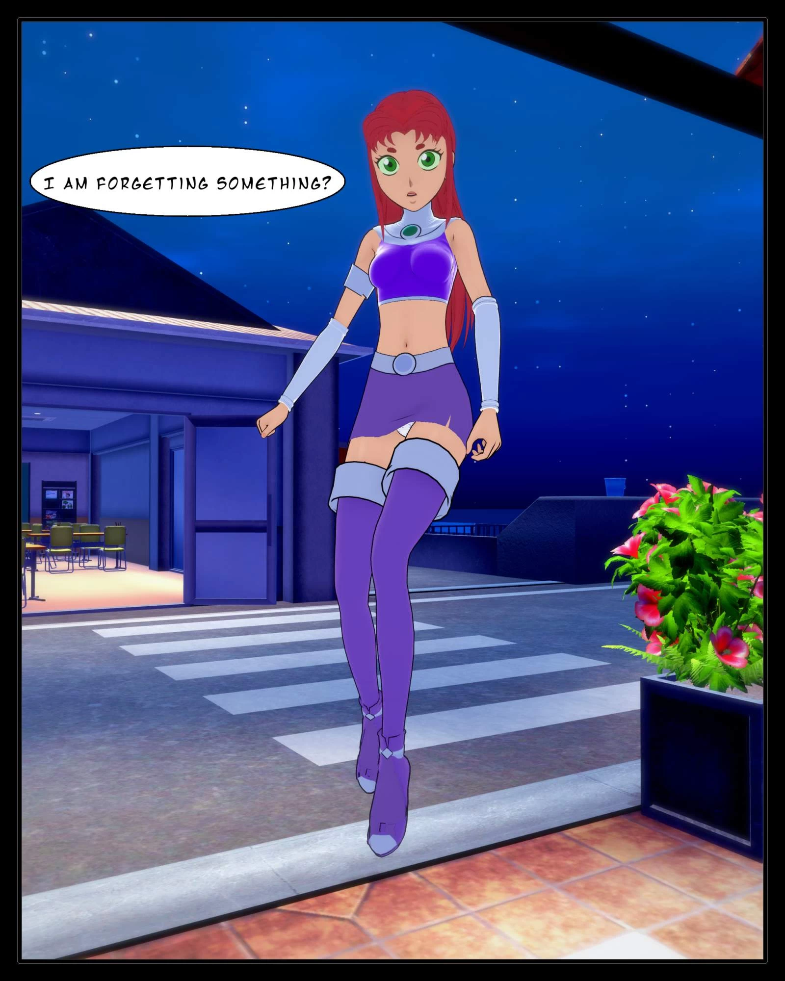 Show Me Your Panties 2 - Starfire porn comic picture 10