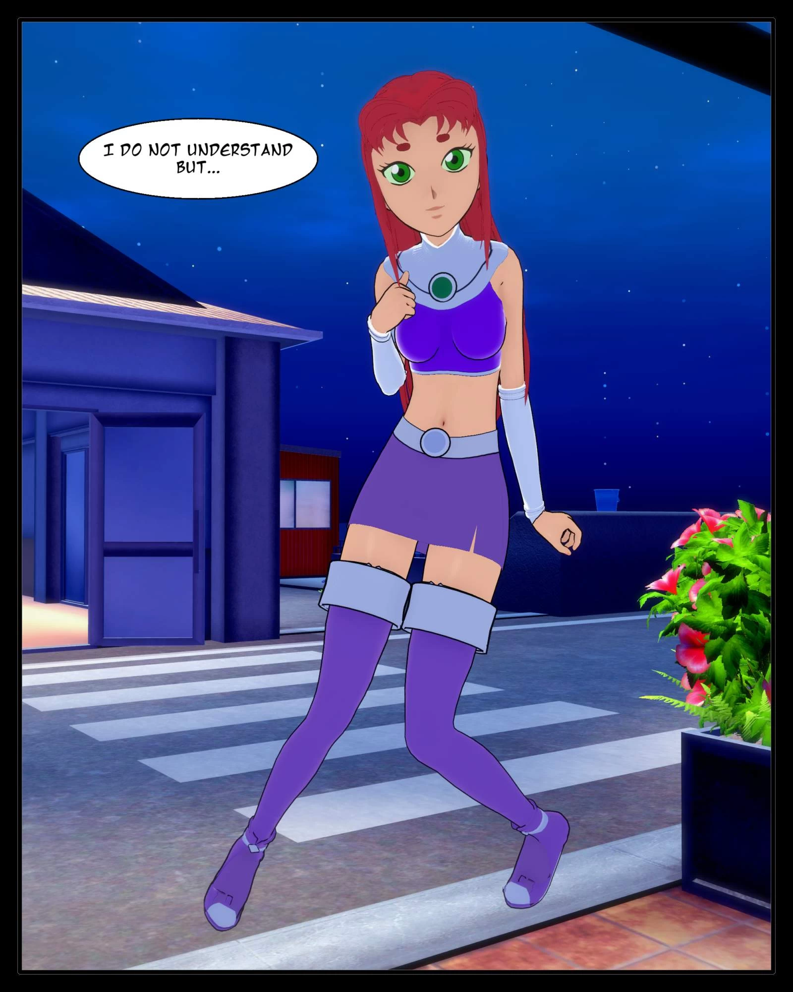 Show Me Your Panties 2 - Starfire porn comic picture 11