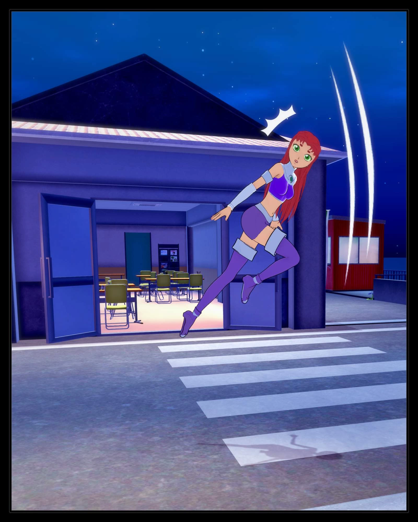 Show Me Your Panties 2 - Starfire porn comic picture 2