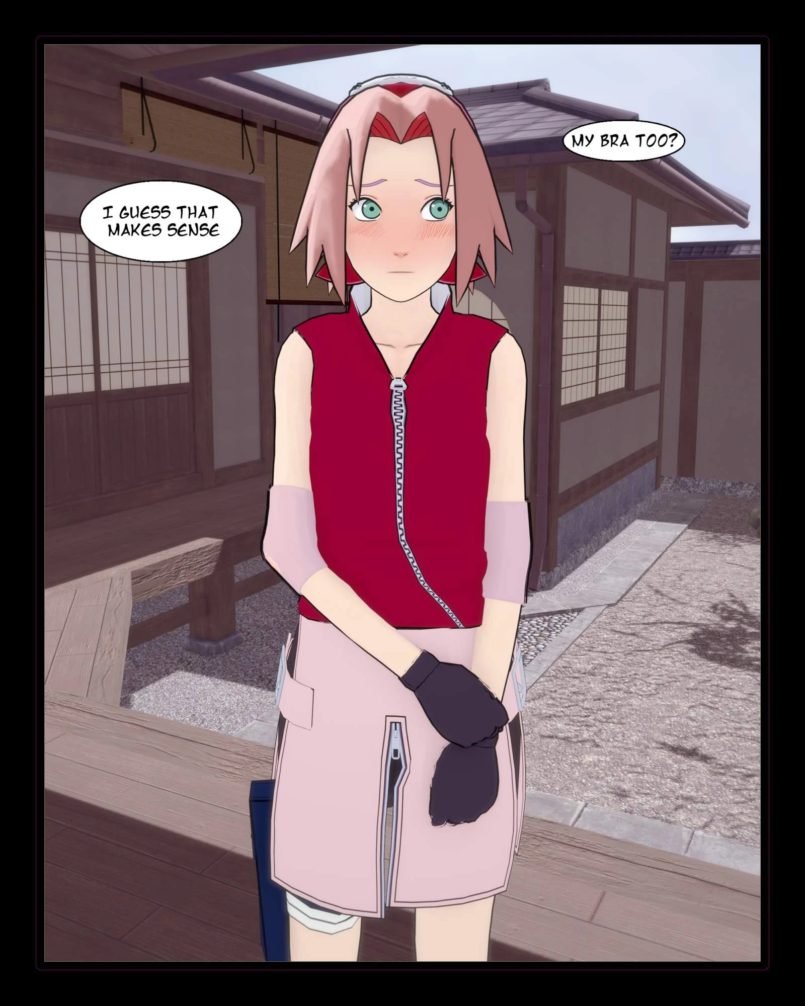 Show Me Your Panties 3 - Sakura porn comic picture 17