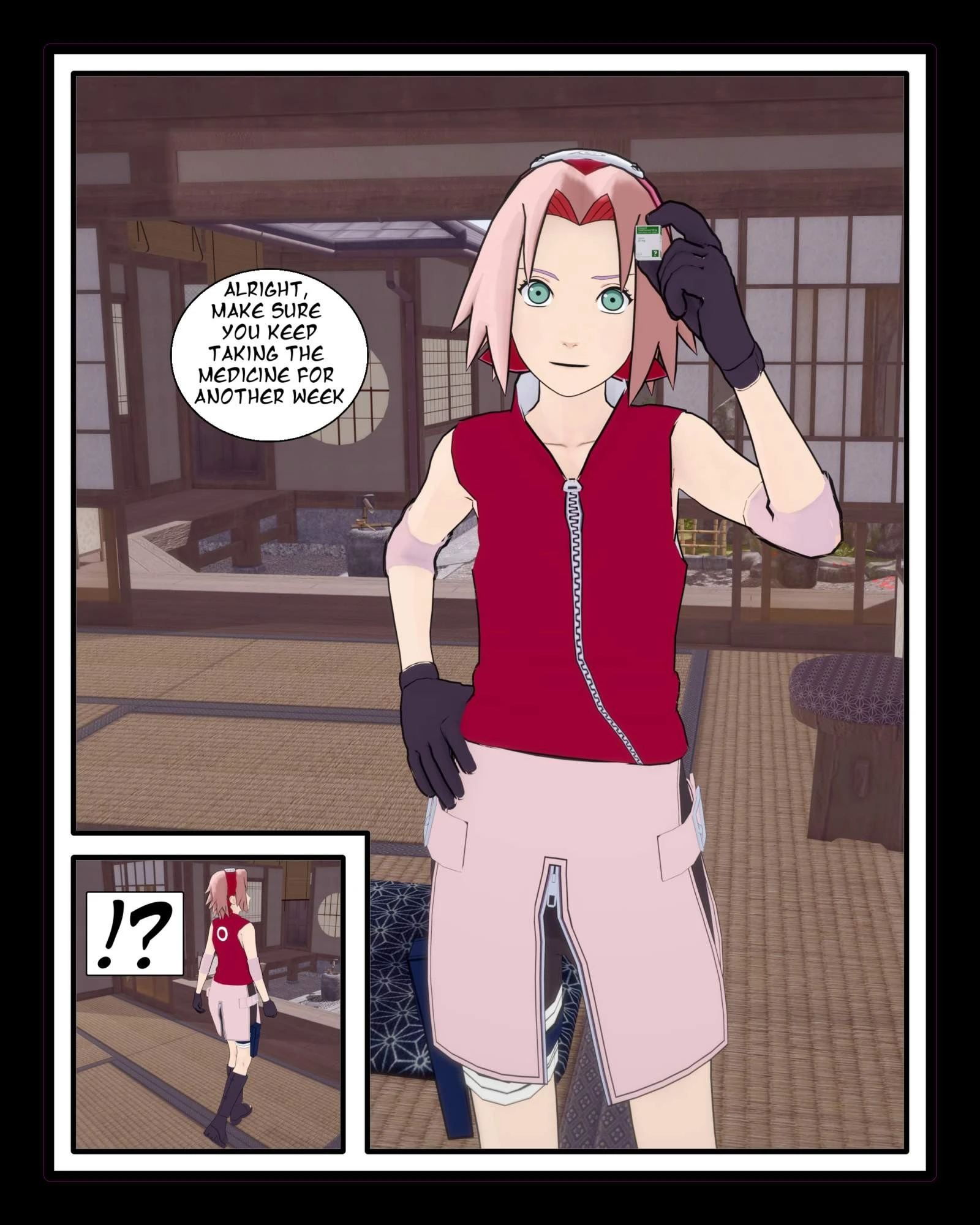 Show Me Your Panties 3 - Sakura porn comic picture 2