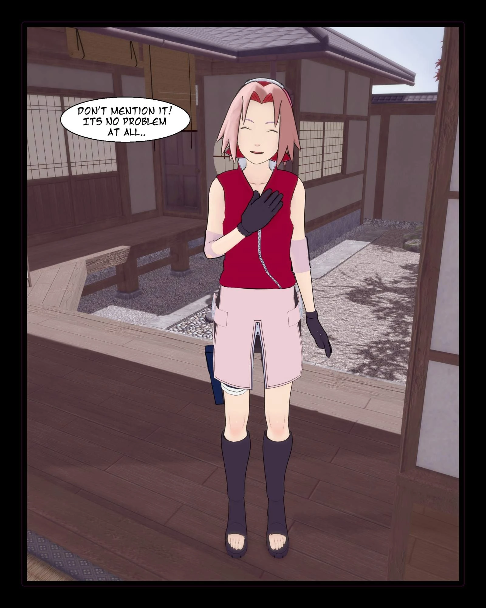 Show Me Your Panties 3 - Sakura porn comic picture 3