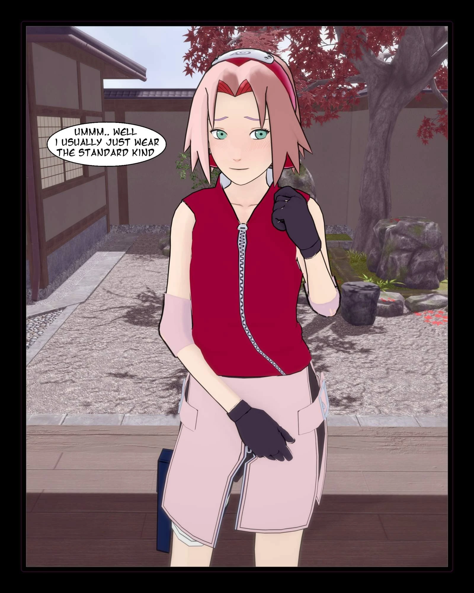 Show Me Your Panties 3 - Sakura porn comic picture 6