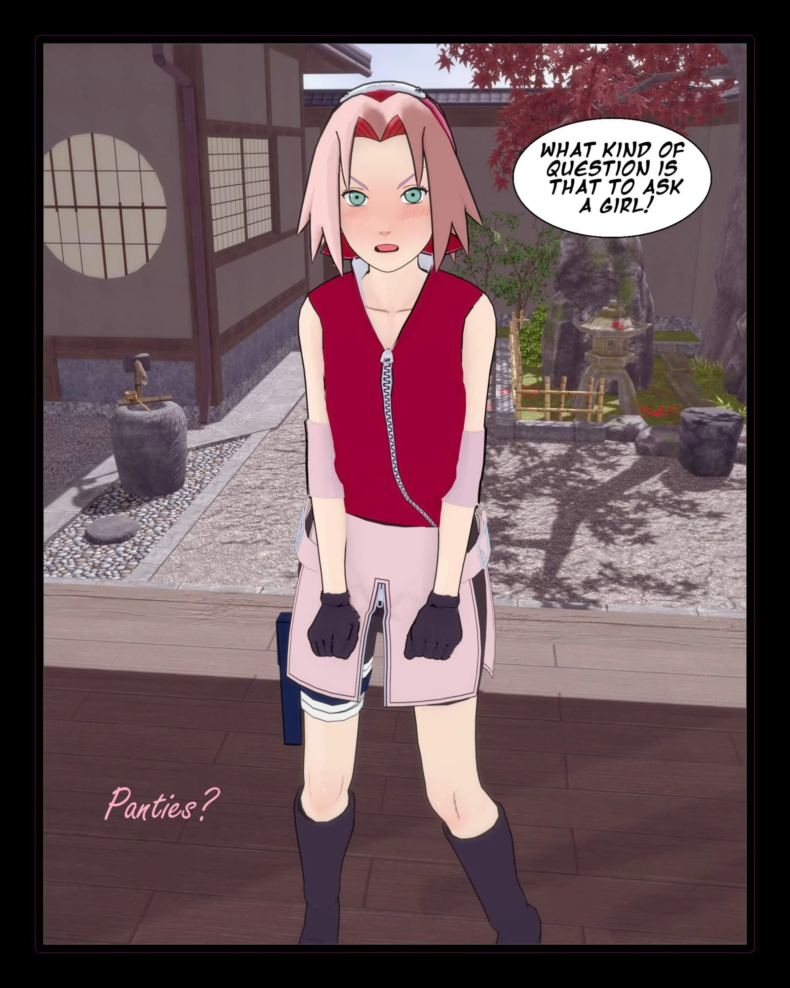 Show Me Your Panties 3 - Sakura porn comic picture 7