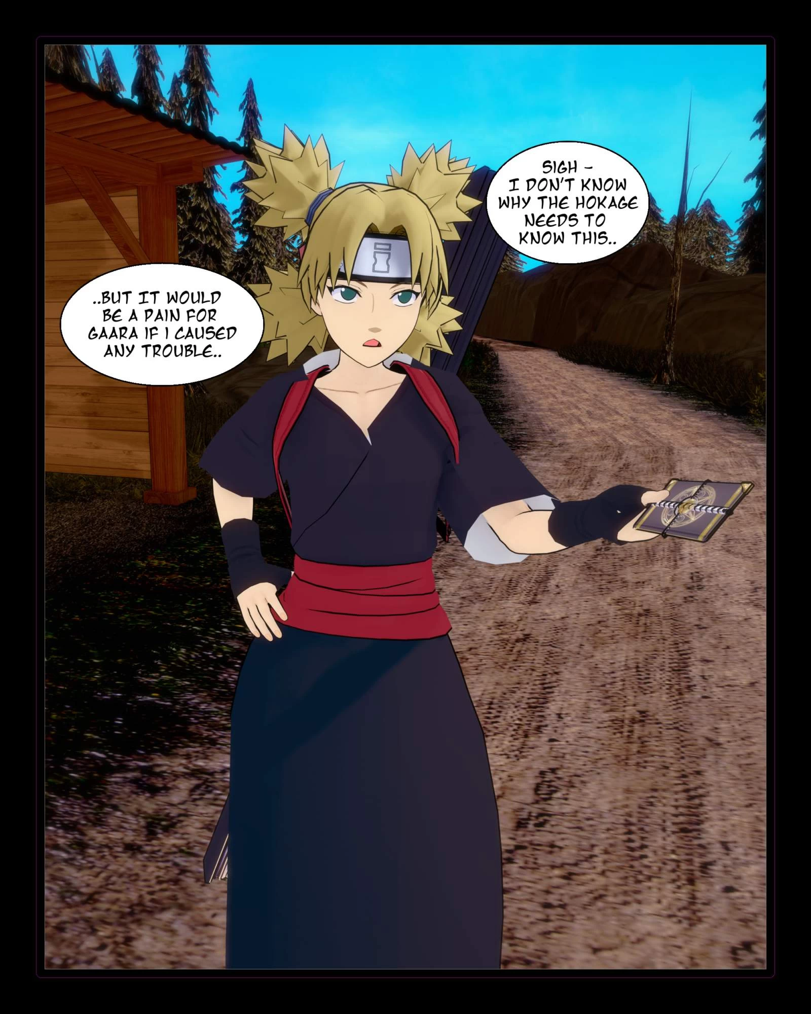 Show Me Your Panties 4 - Temari porn comic picture 10