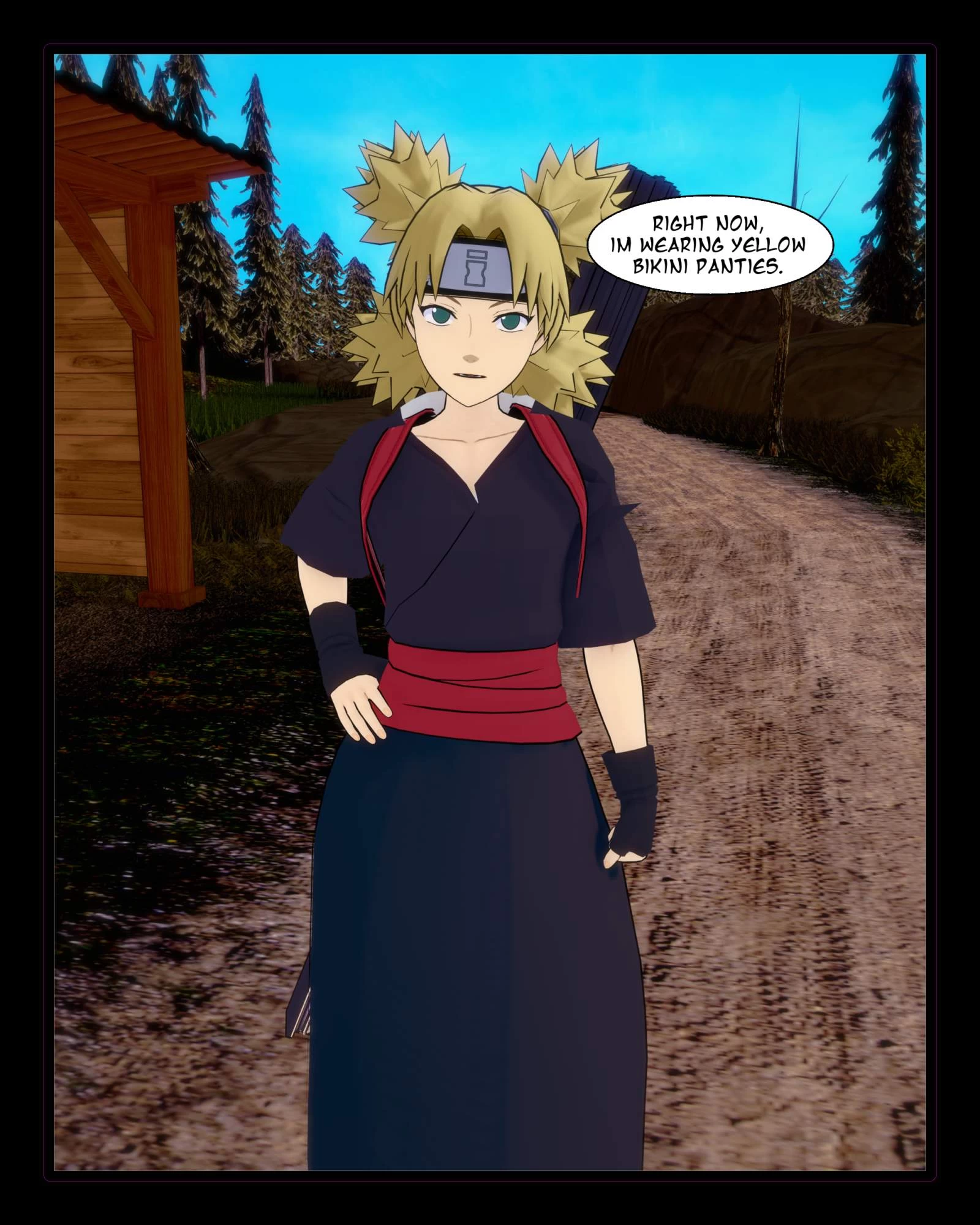 Show Me Your Panties 4 - Temari porn comic picture 11