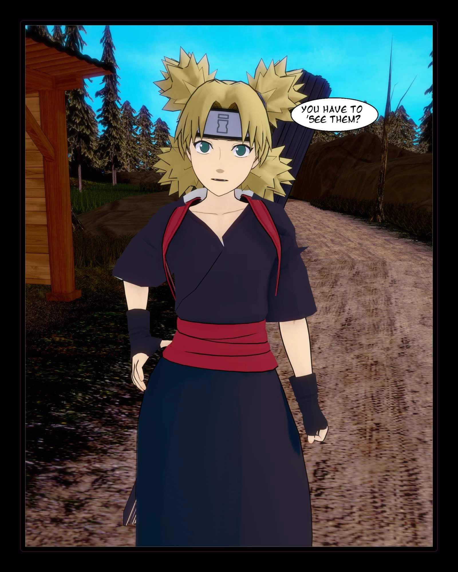 Show Me Your Panties 4 - Temari porn comic picture 12