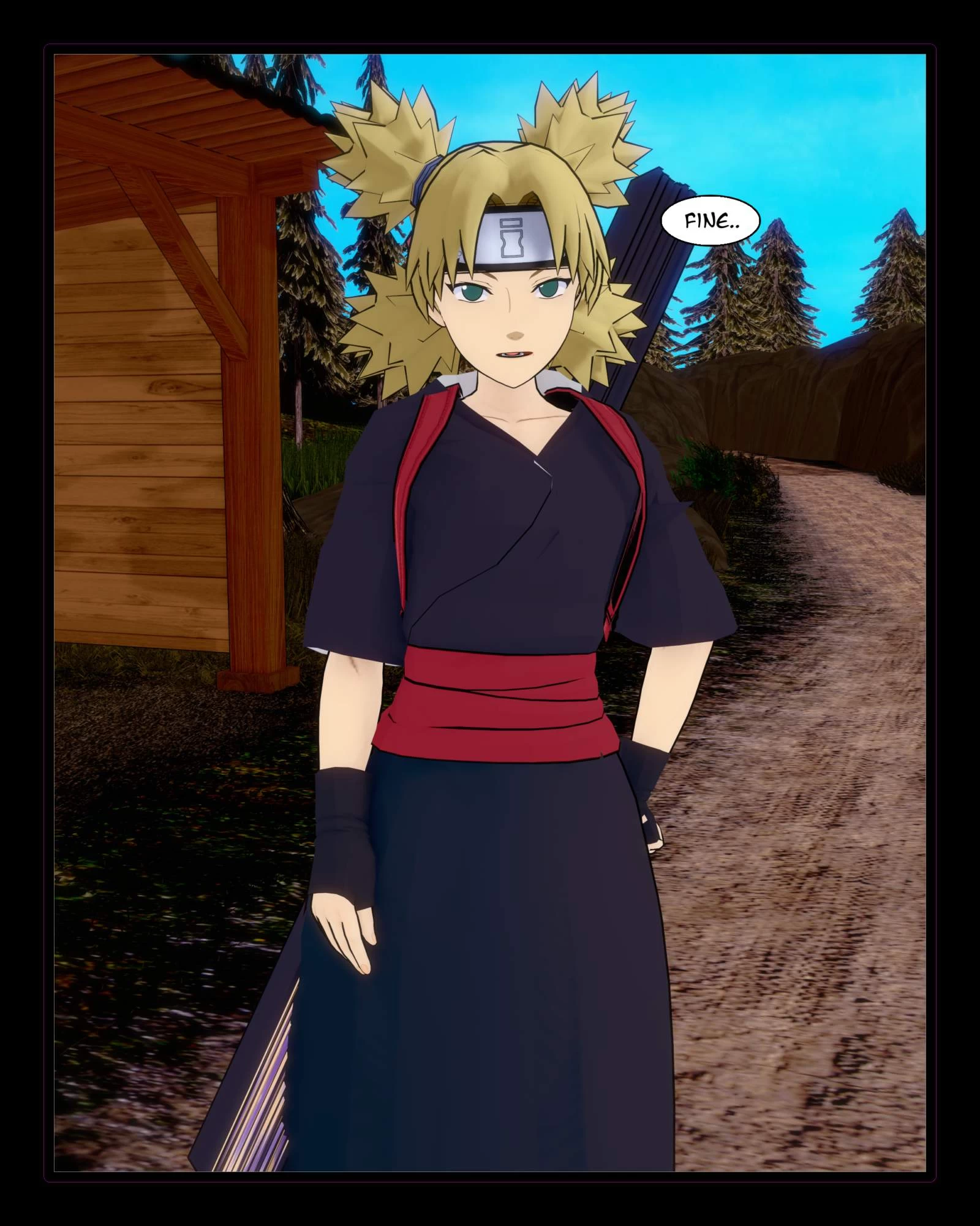 Show Me Your Panties 4 - Temari porn comic picture 13