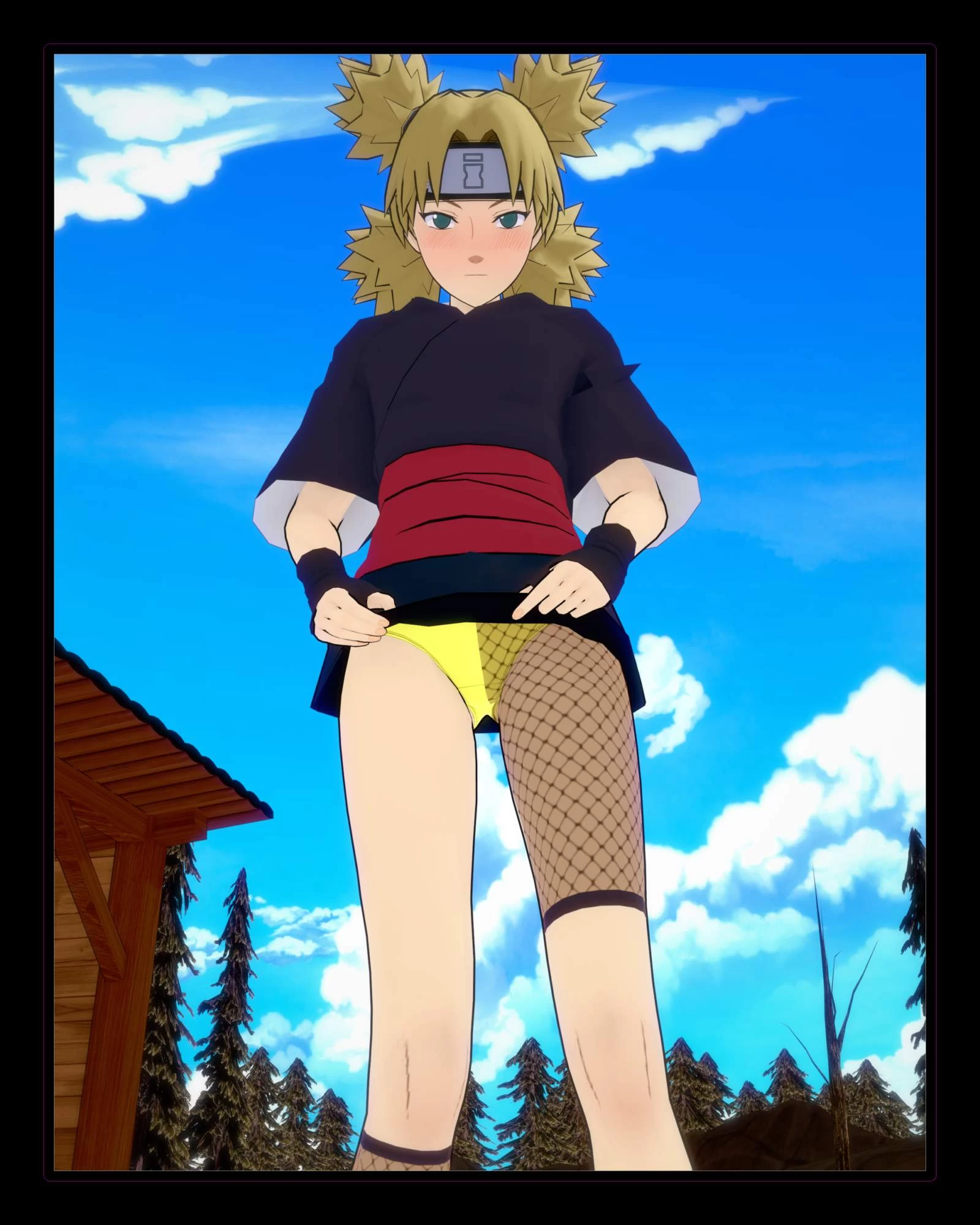 Show Me Your Panties 4 - Temari porn comic picture 15