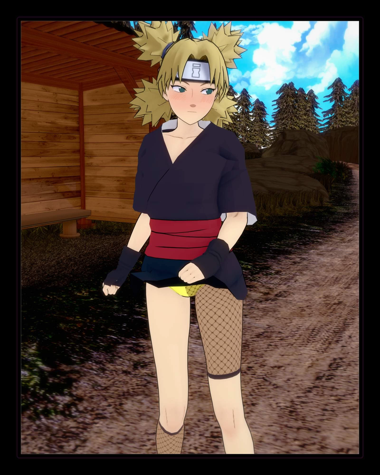 Show Me Your Panties 4 - Temari porn comic picture 17