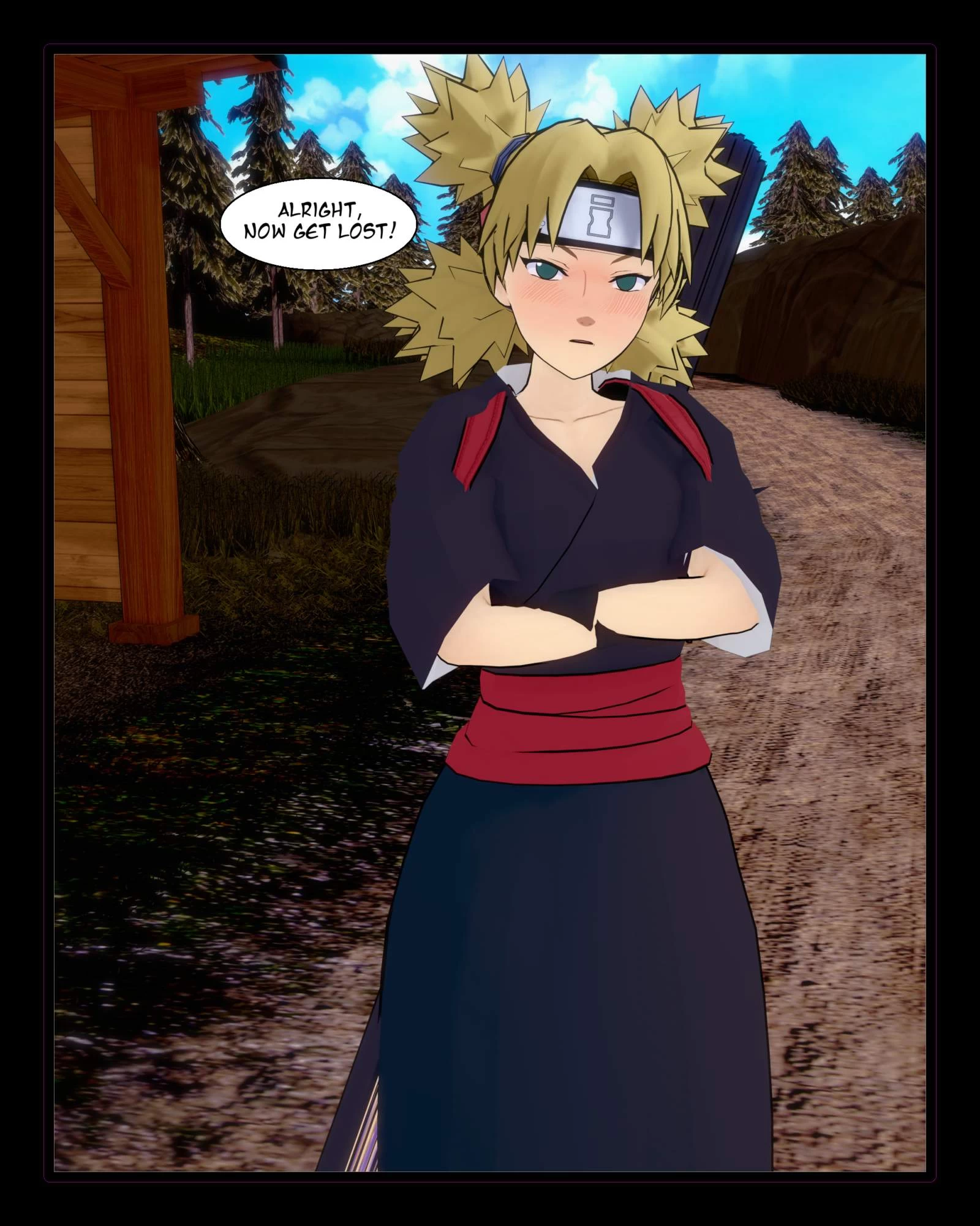 Show Me Your Panties 4 - Temari porn comic picture 18